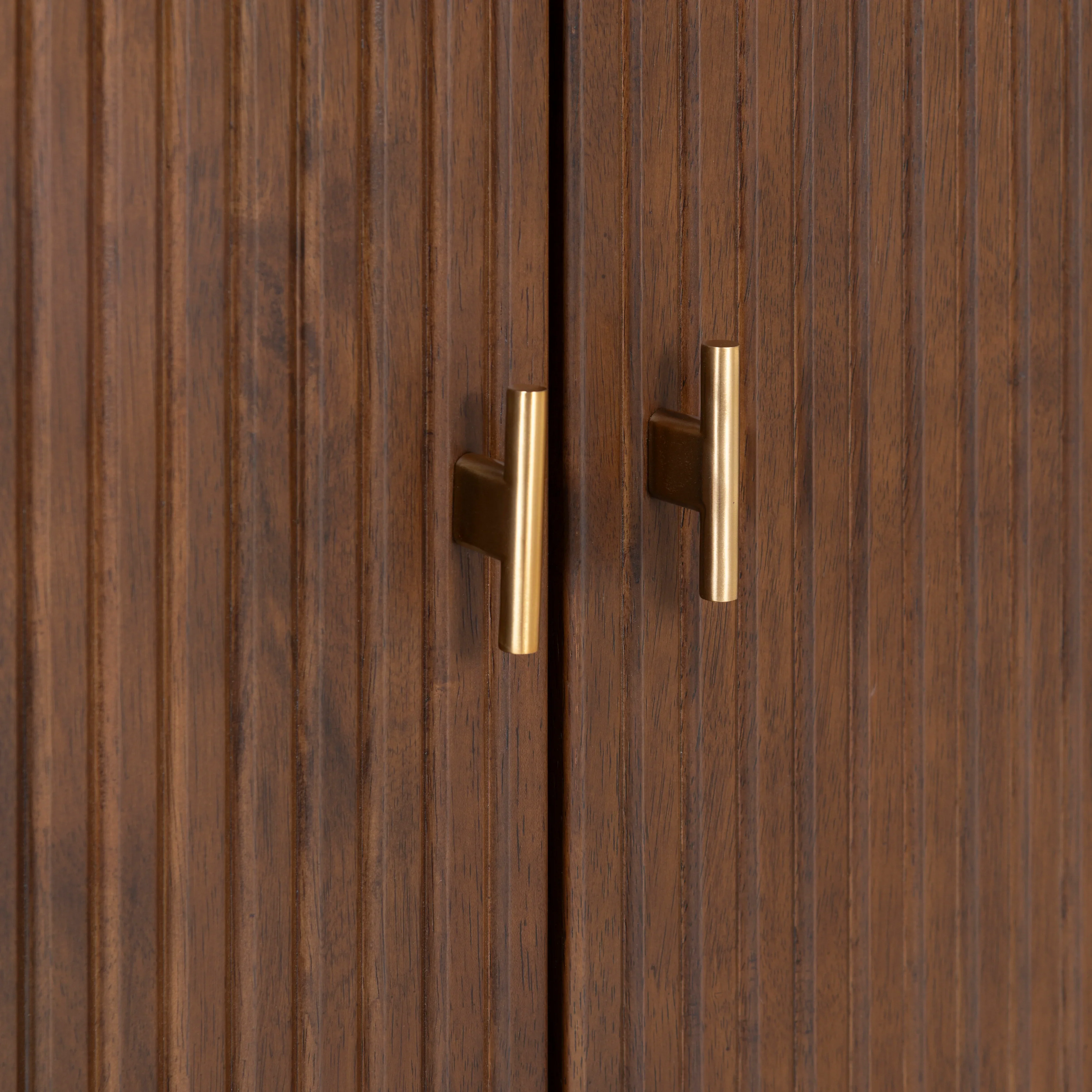 Elladora Ribbed Front Wood Bookcase - Image 15