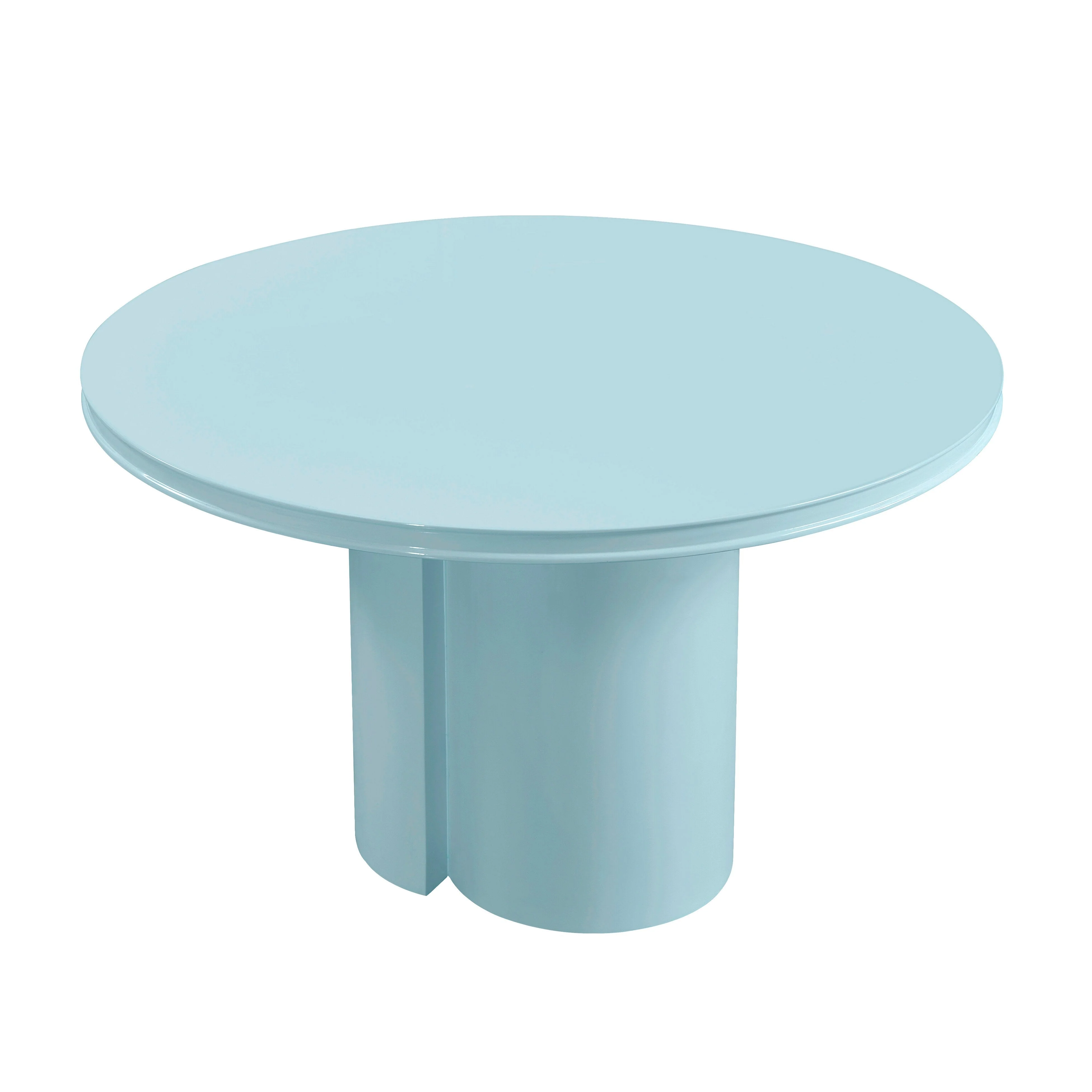 Elora 47" Lacquer Round Dining Table - Image 11