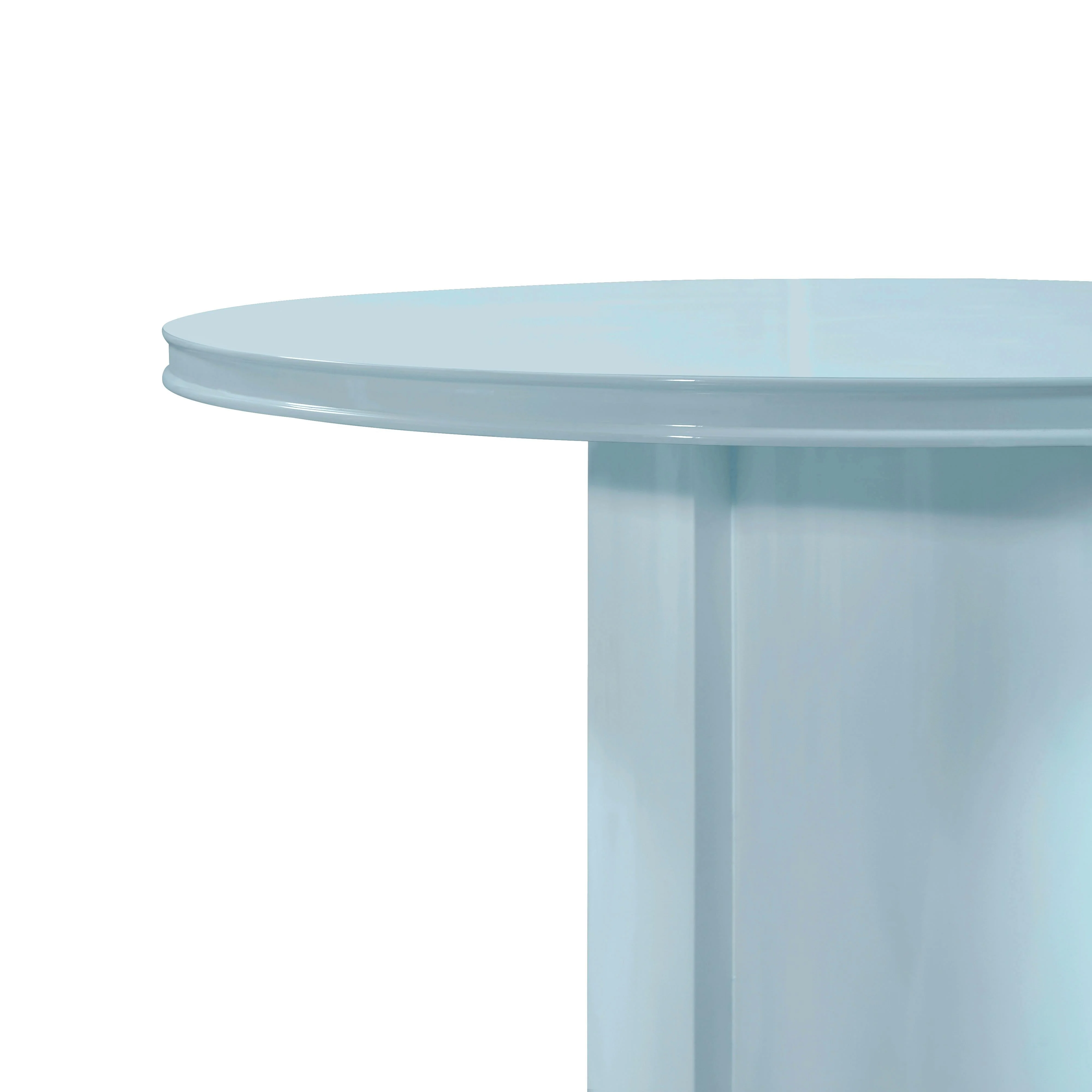 Elora 47" Lacquer Round Dining Table - Image 12