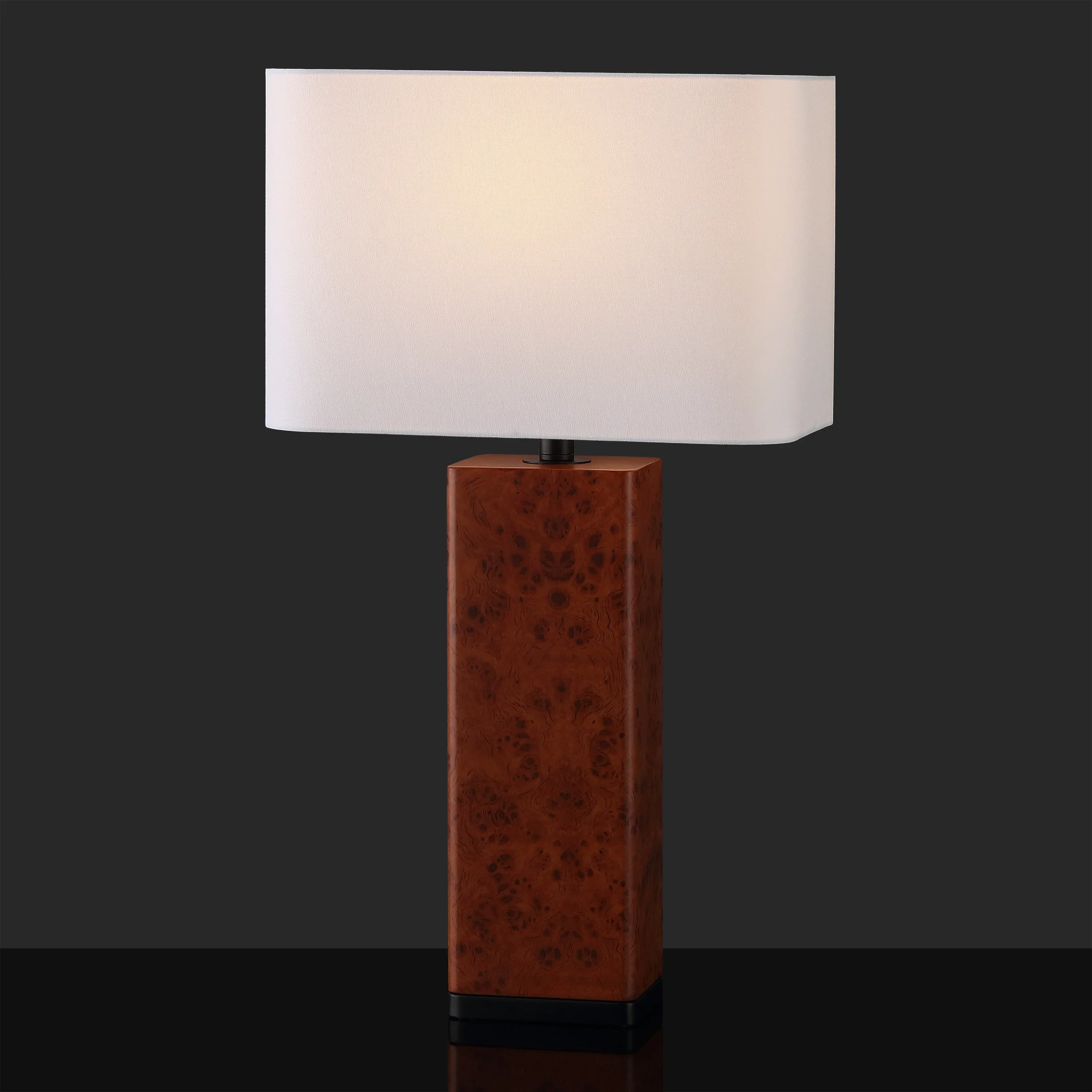 Elsee Burl Wood Table Lamp - Image 9