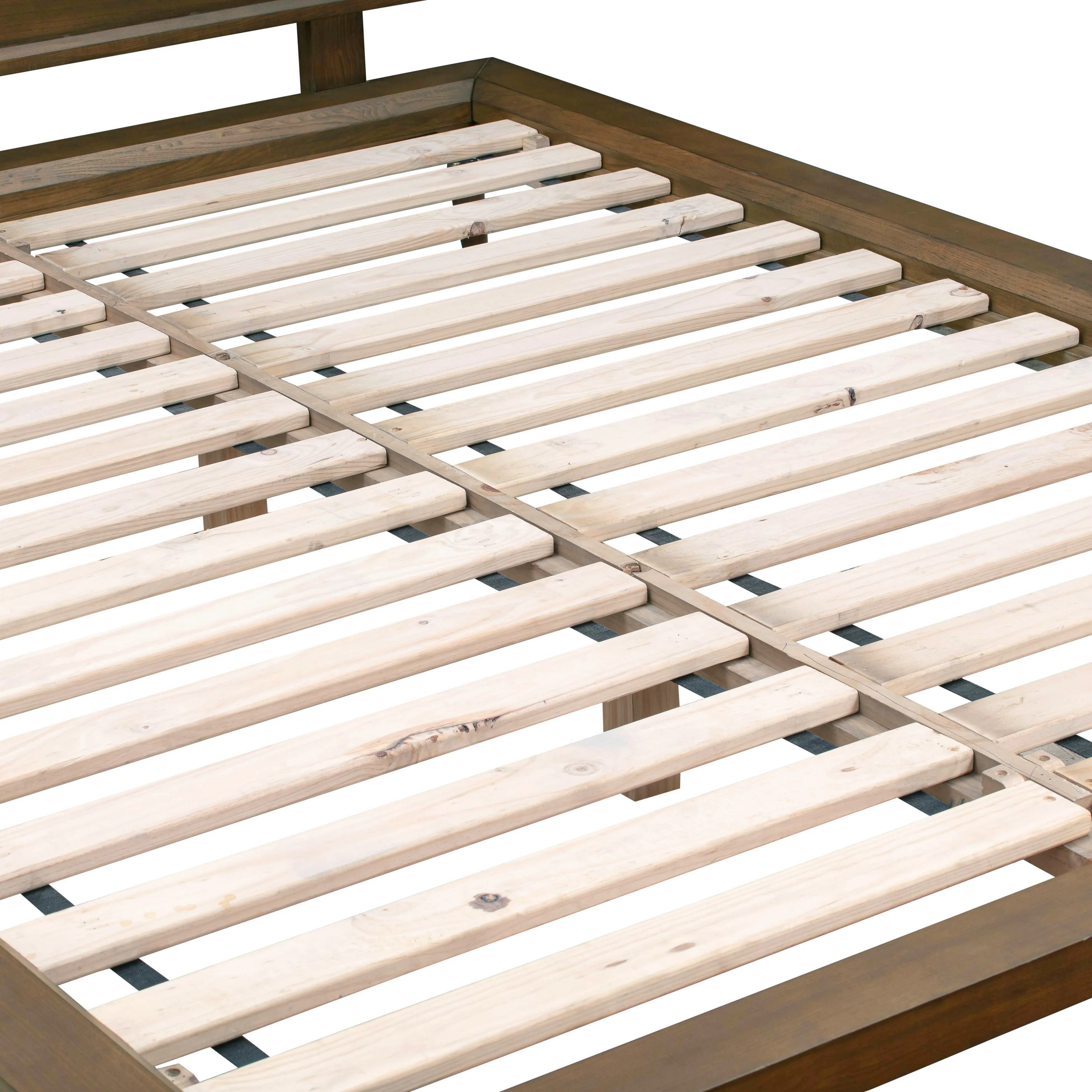 Emery Walnut Wood Platform Bed - Image 12