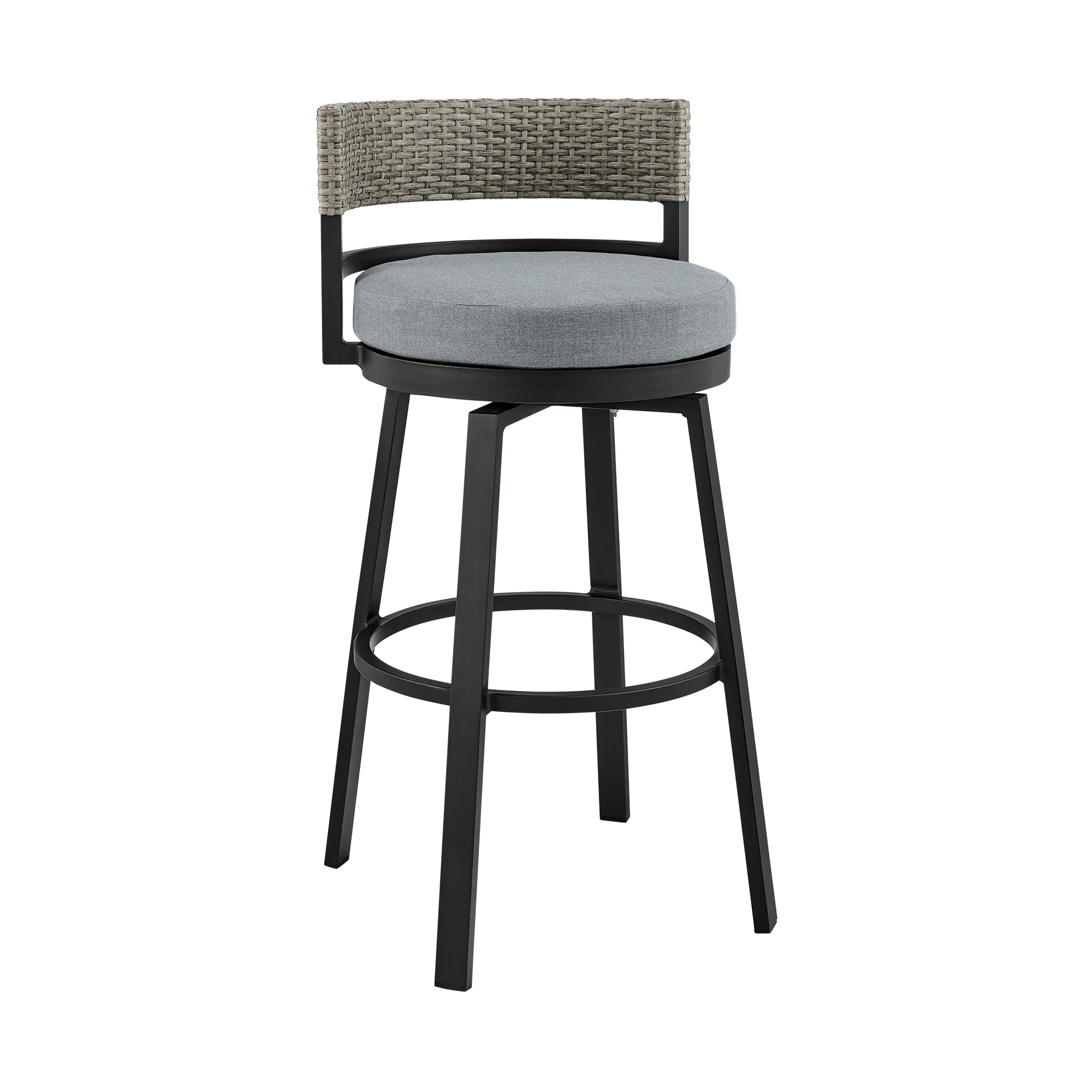 Encinitas Outdoor Patio 5-Piece Bar Table Set - Image 3