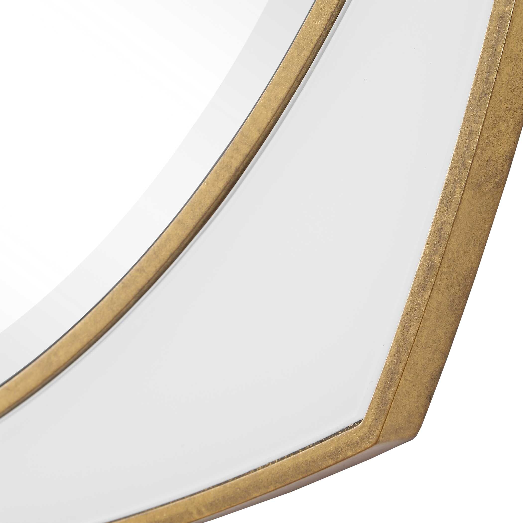 Estella White Round Mirror - Image 5