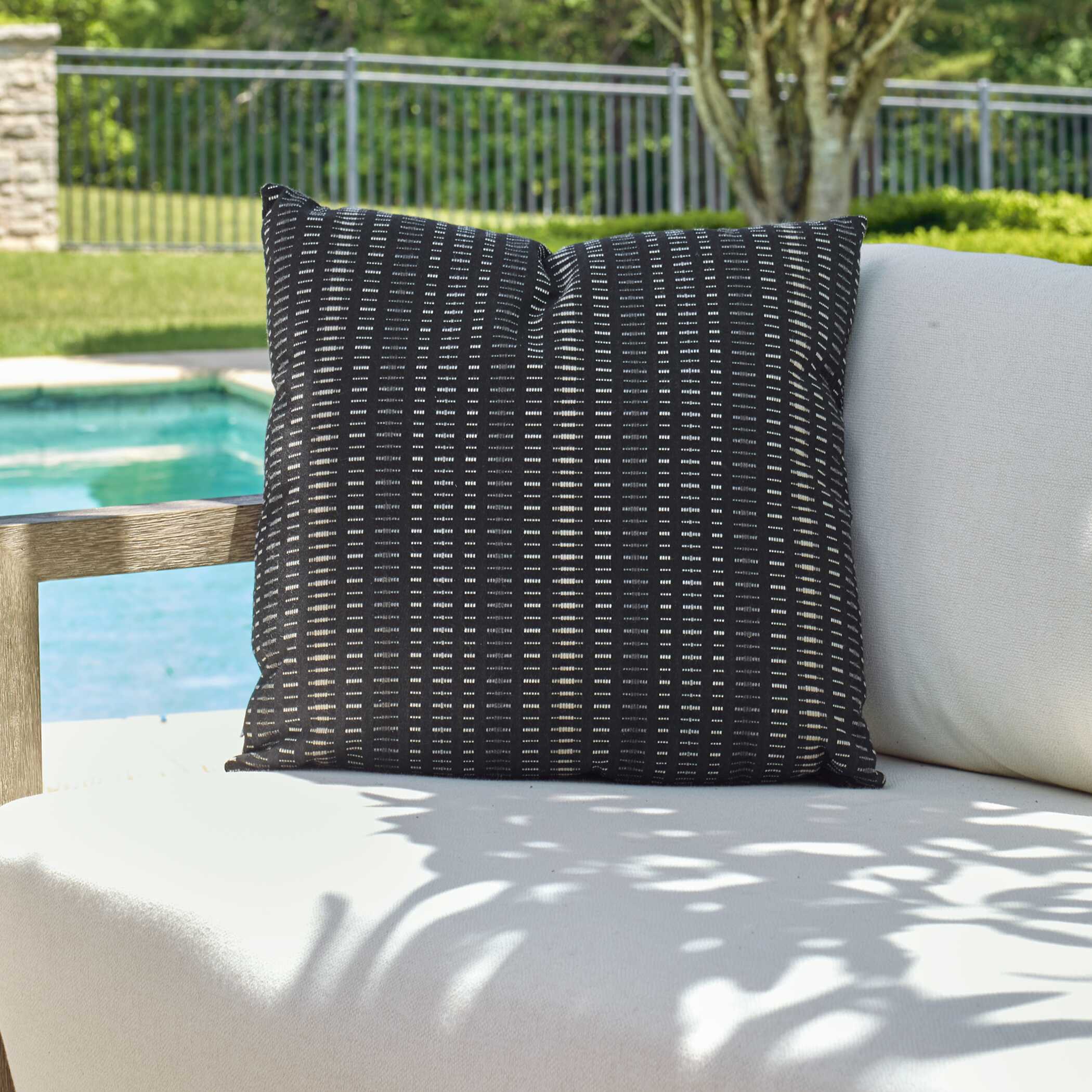 Esti Onyx Outdoor Pillow - Image 2