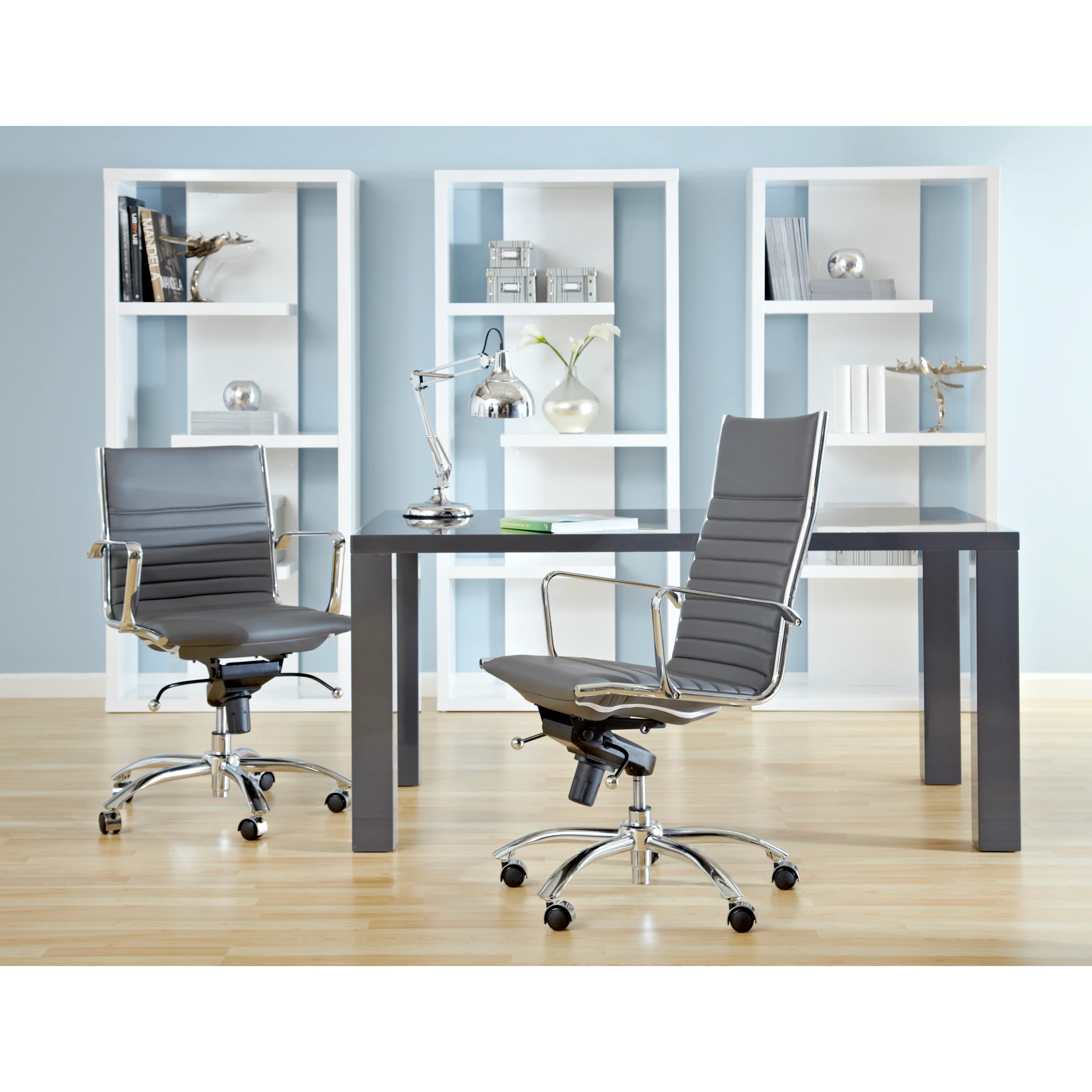 Euro Style Dirk Low Back Office Chair - Image 8