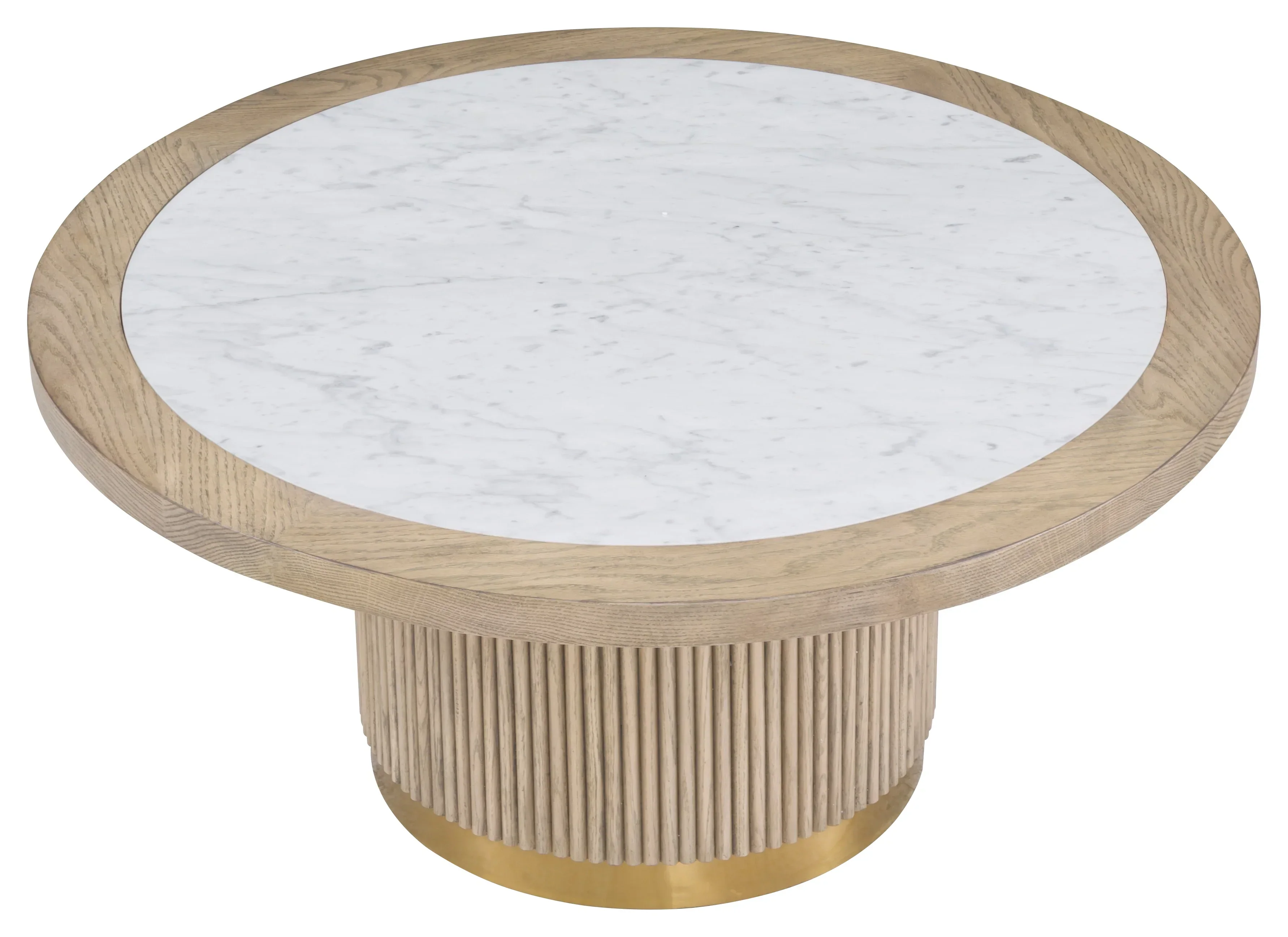 Everett Large Round Bunching Cocktail Table - Image 3