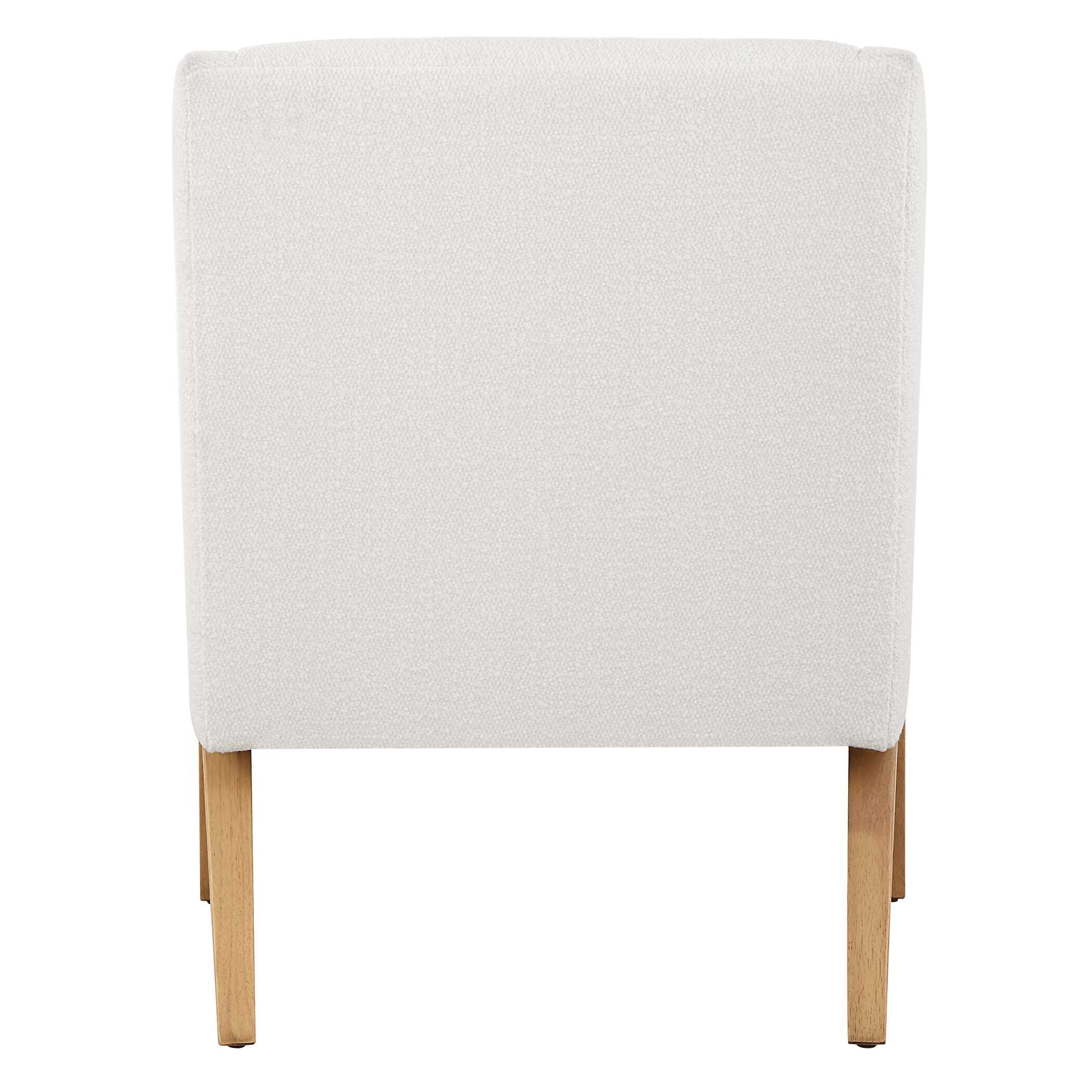 Evolve White Fabric Accent Chair - Image 6