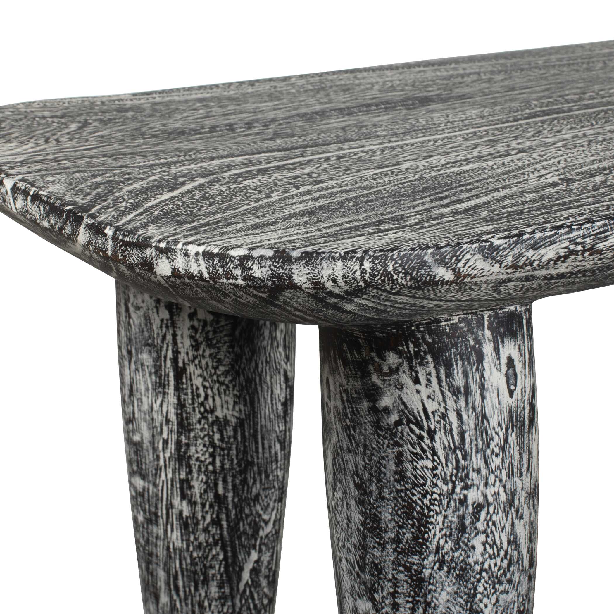 Fade To Black Wood Bench - Image 8