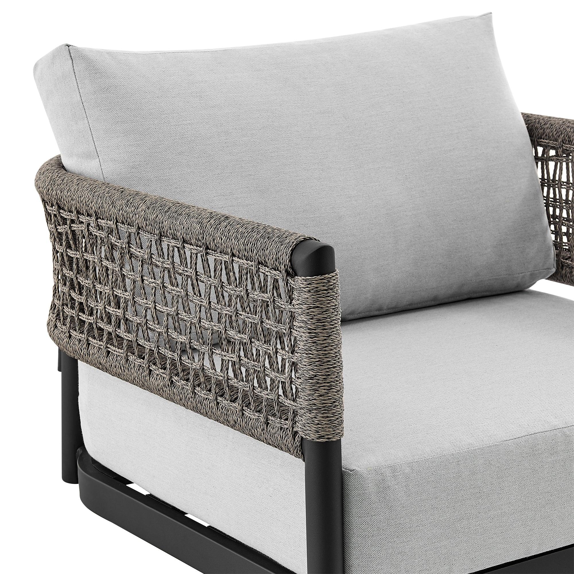 Felicia and Argiope 3 Piece Patio Outdoor Swivel Seating Set - Image 9