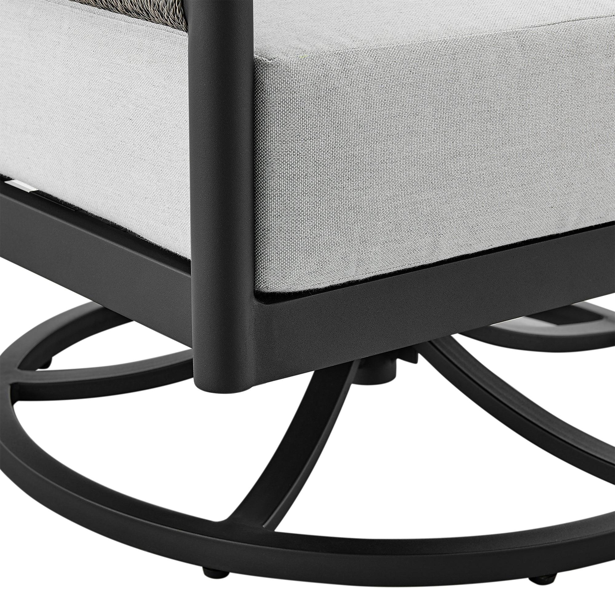Felicia Outdoor Swivel Chair - Image 7