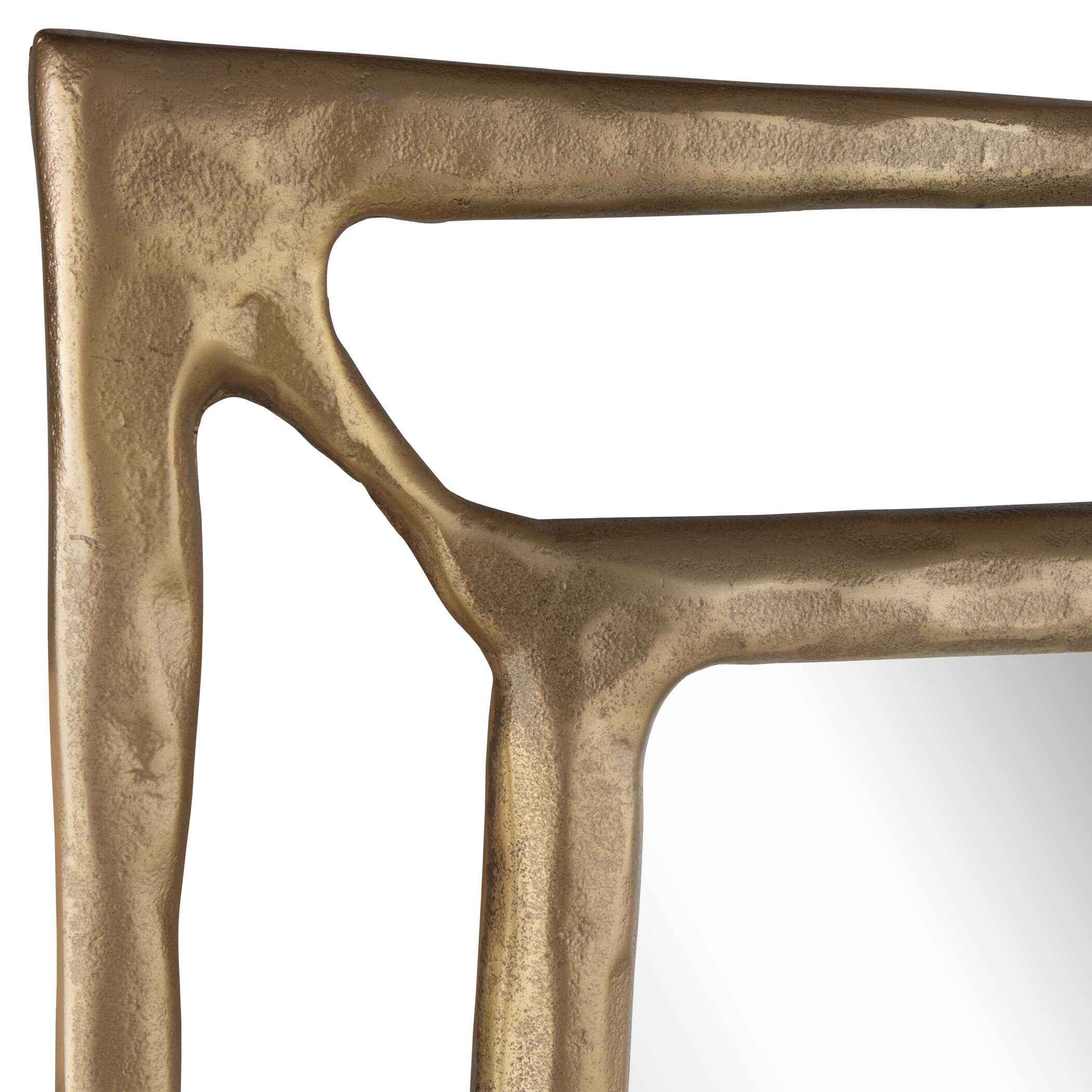 Felix Brass Rectangle Mirror - Image 5