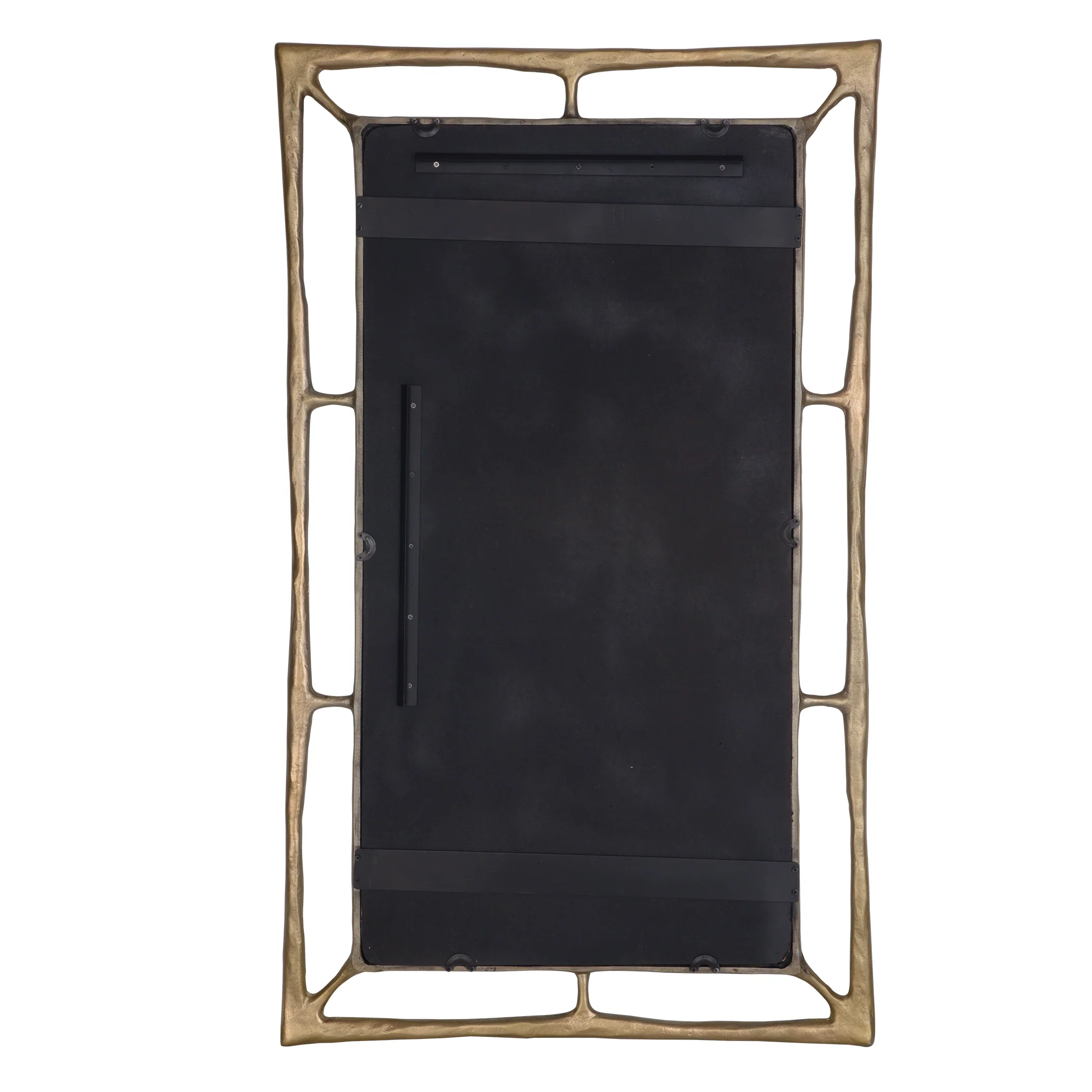 Felix Brass Rectangle Mirror - Image 7