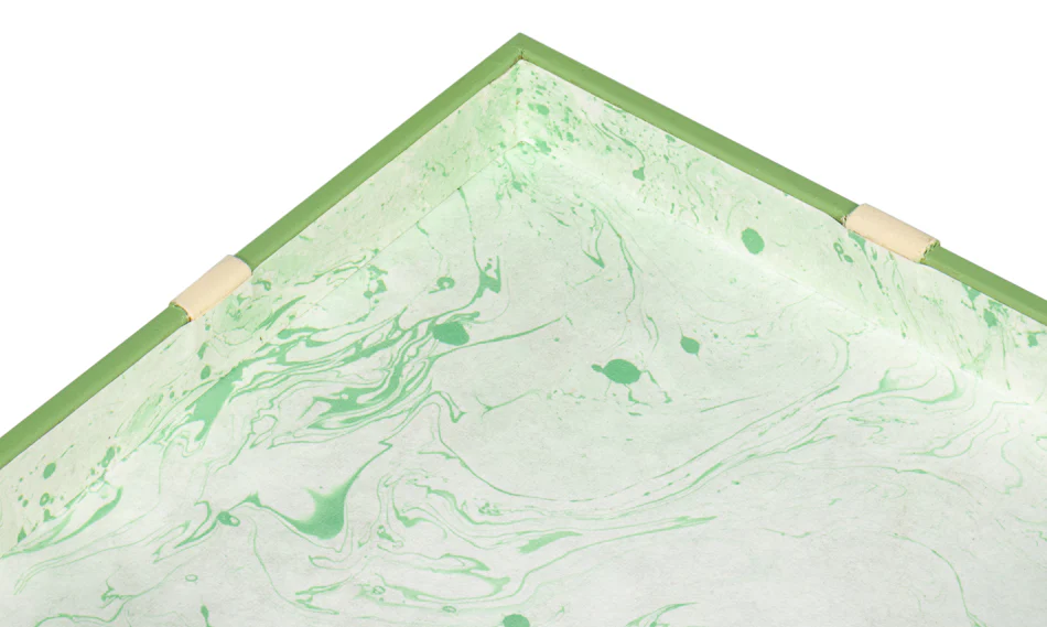 Ferrell Leather Holiday Boxes,S/3,Green - Image 4