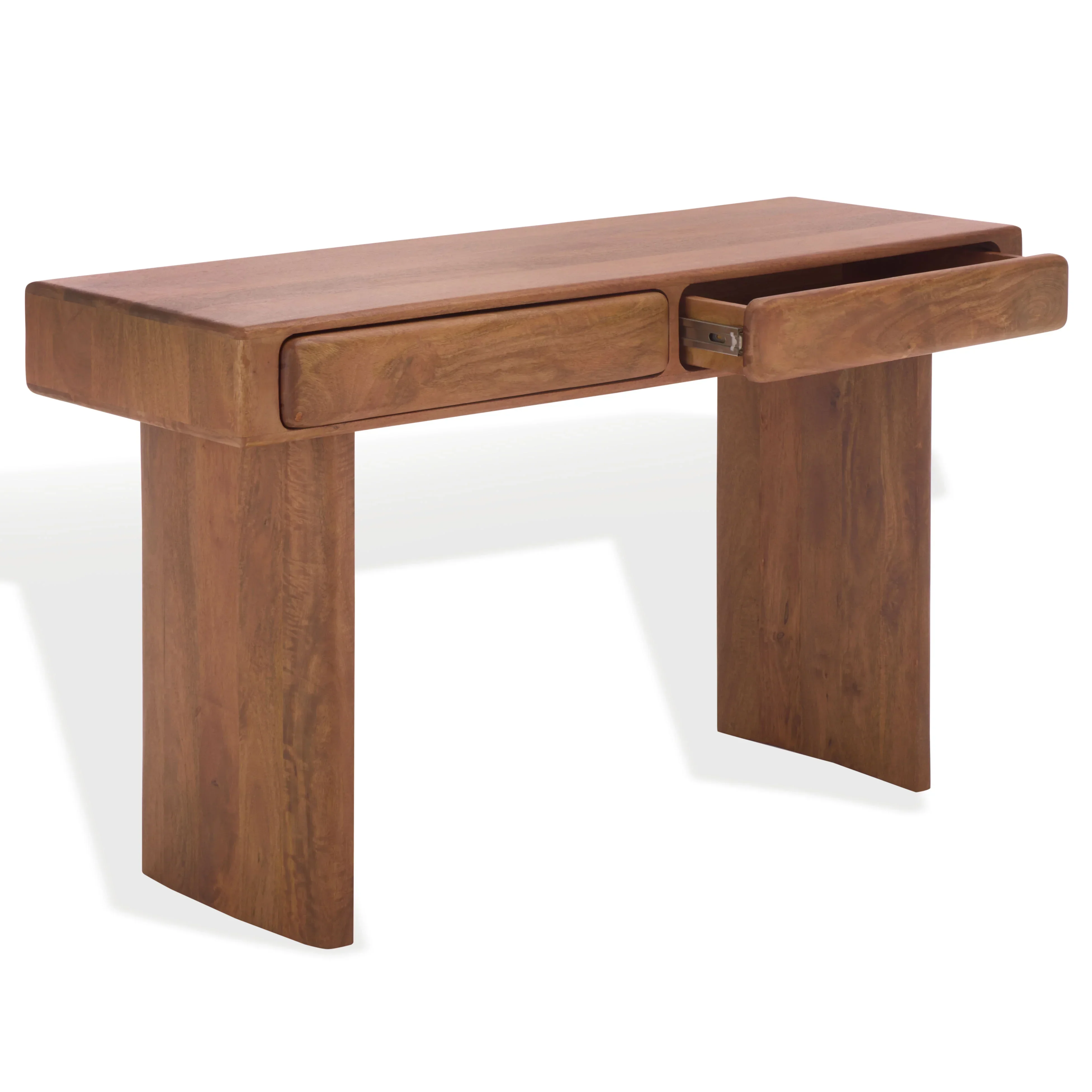 Finley 2 Drawer Wood Desk - Image 4