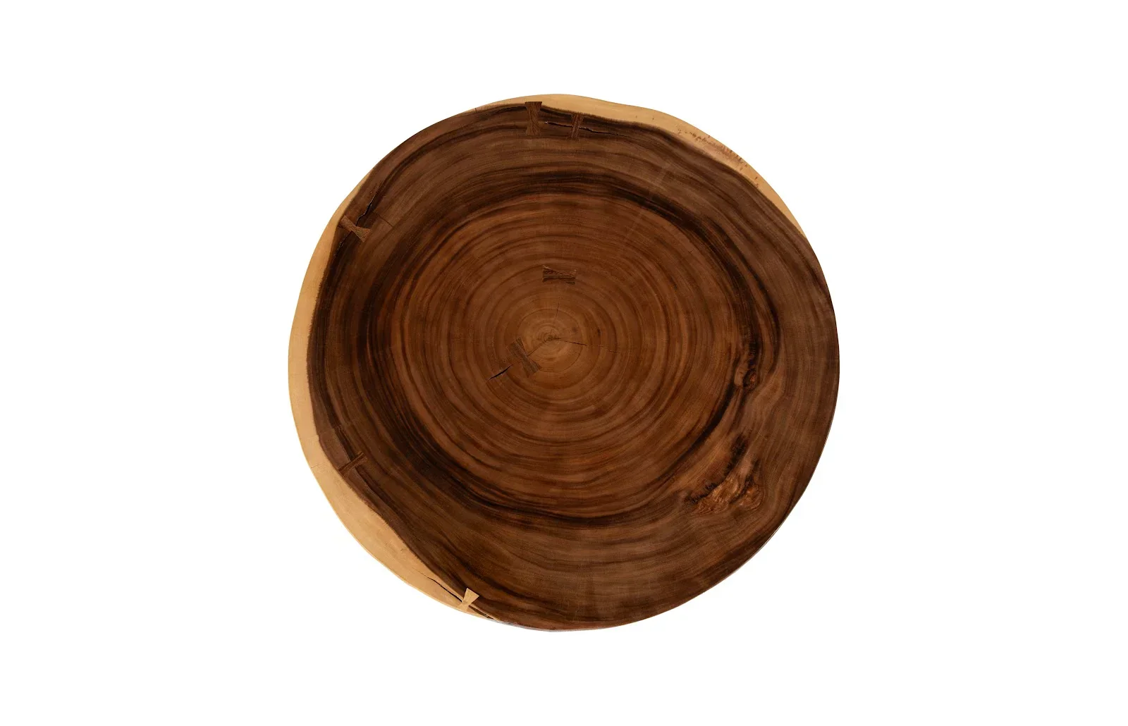 Floating Round Coffee Table With Acrylic Legs - Image 5