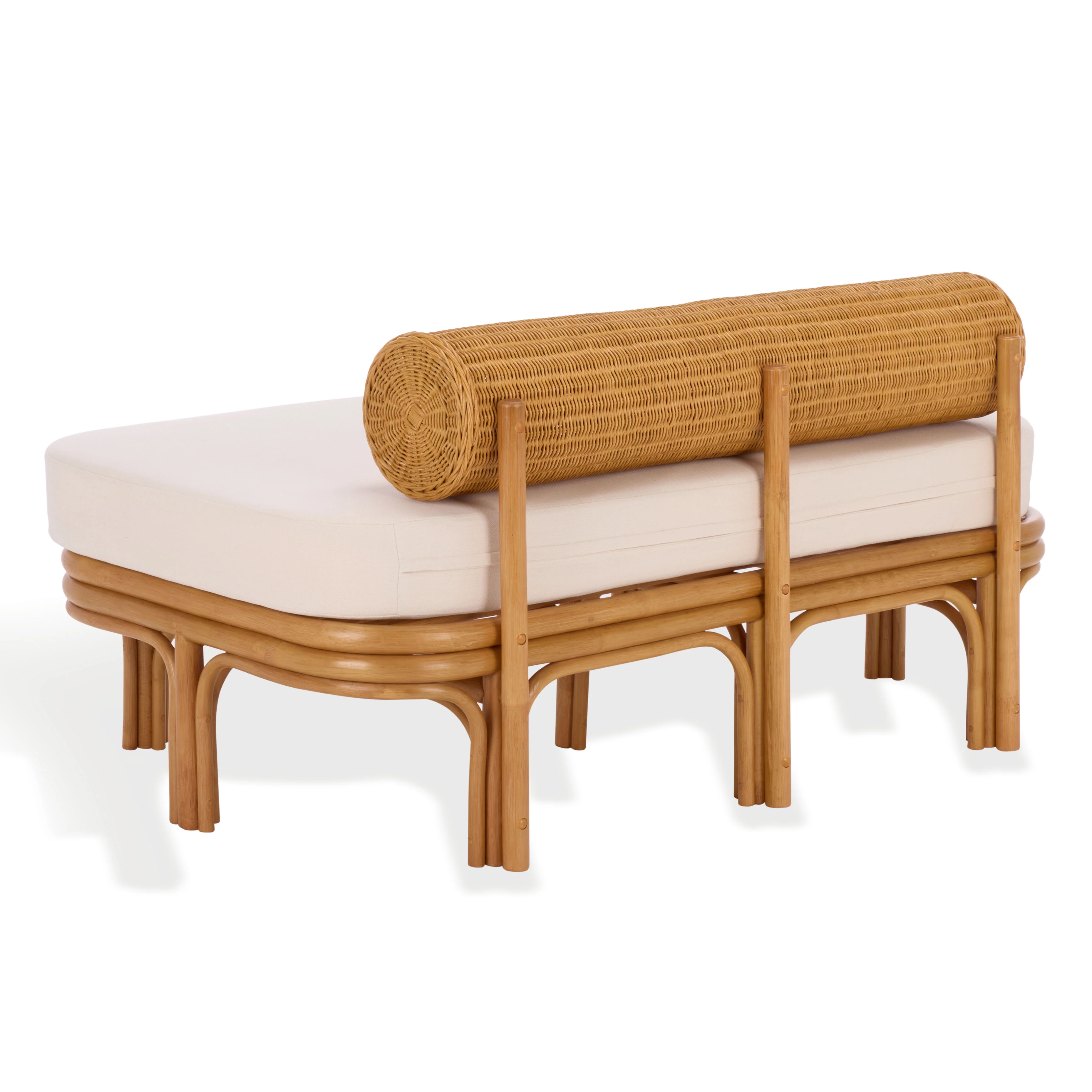 Fowley Rattan Bench - Image 9
