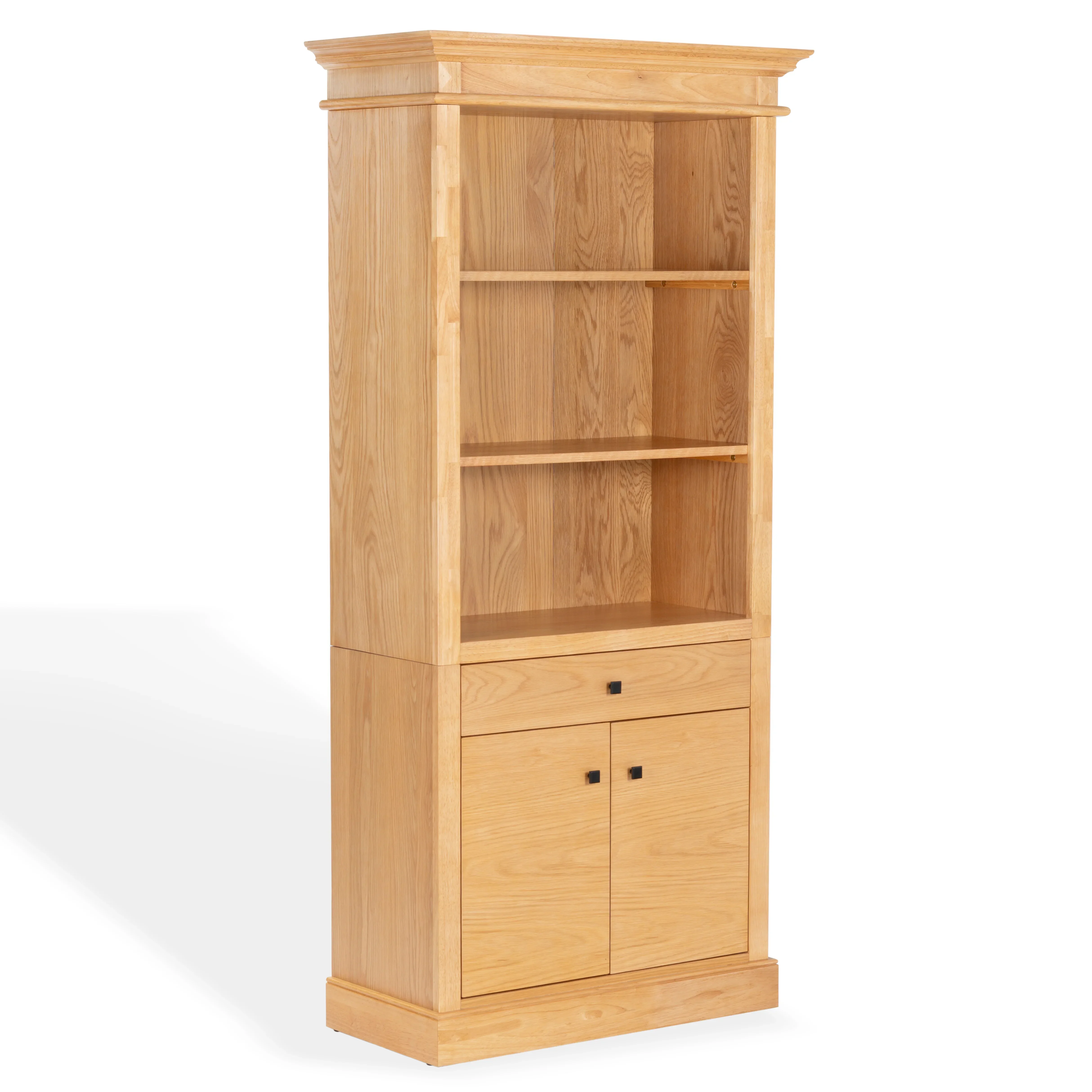 Francesco 4 Shelf Wood Bookcase - Image 10