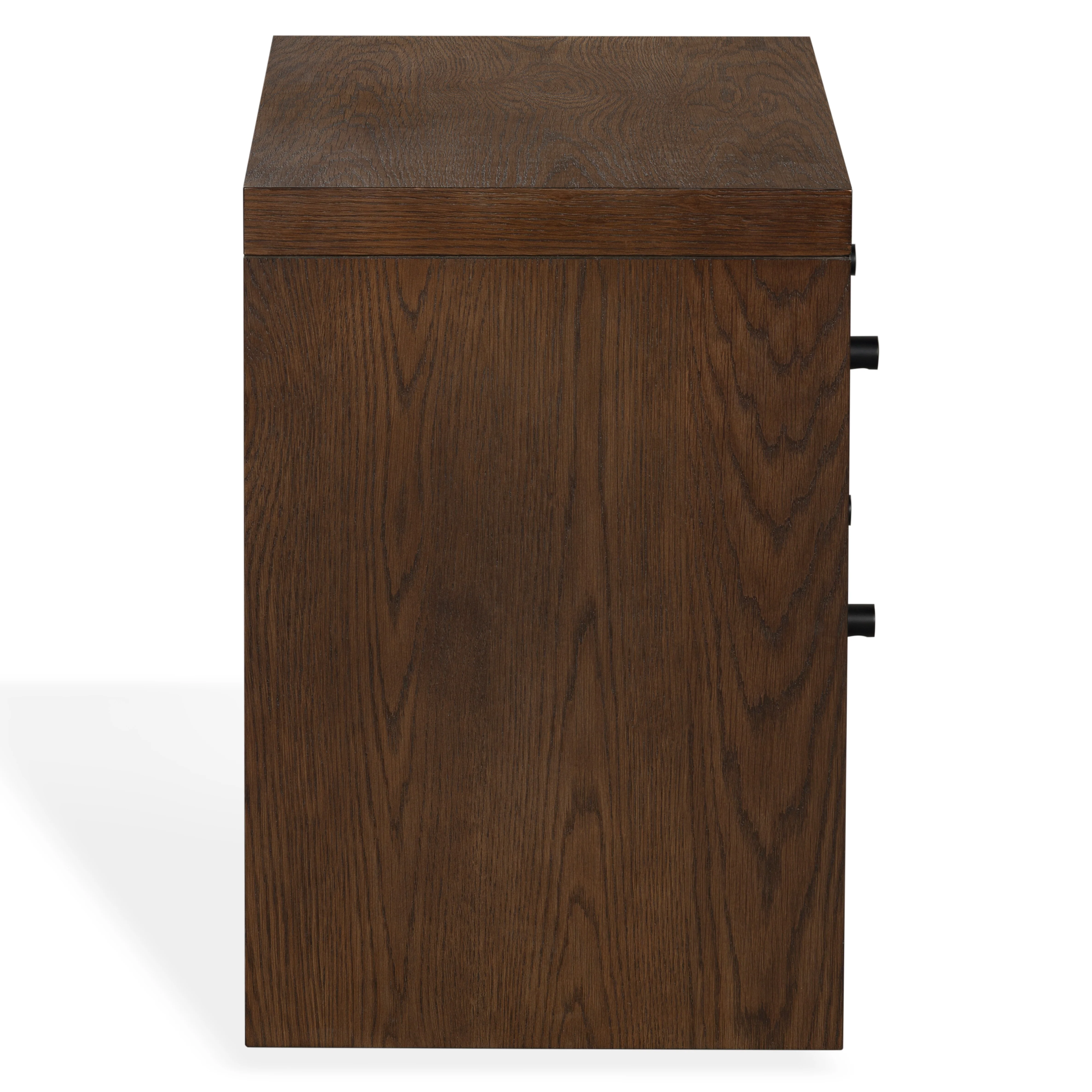 Frederick 2 Drawer Wood Nightstand - Image 3