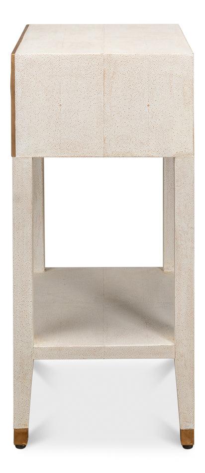 Gabriella Shagreen Nightstand - Image 5