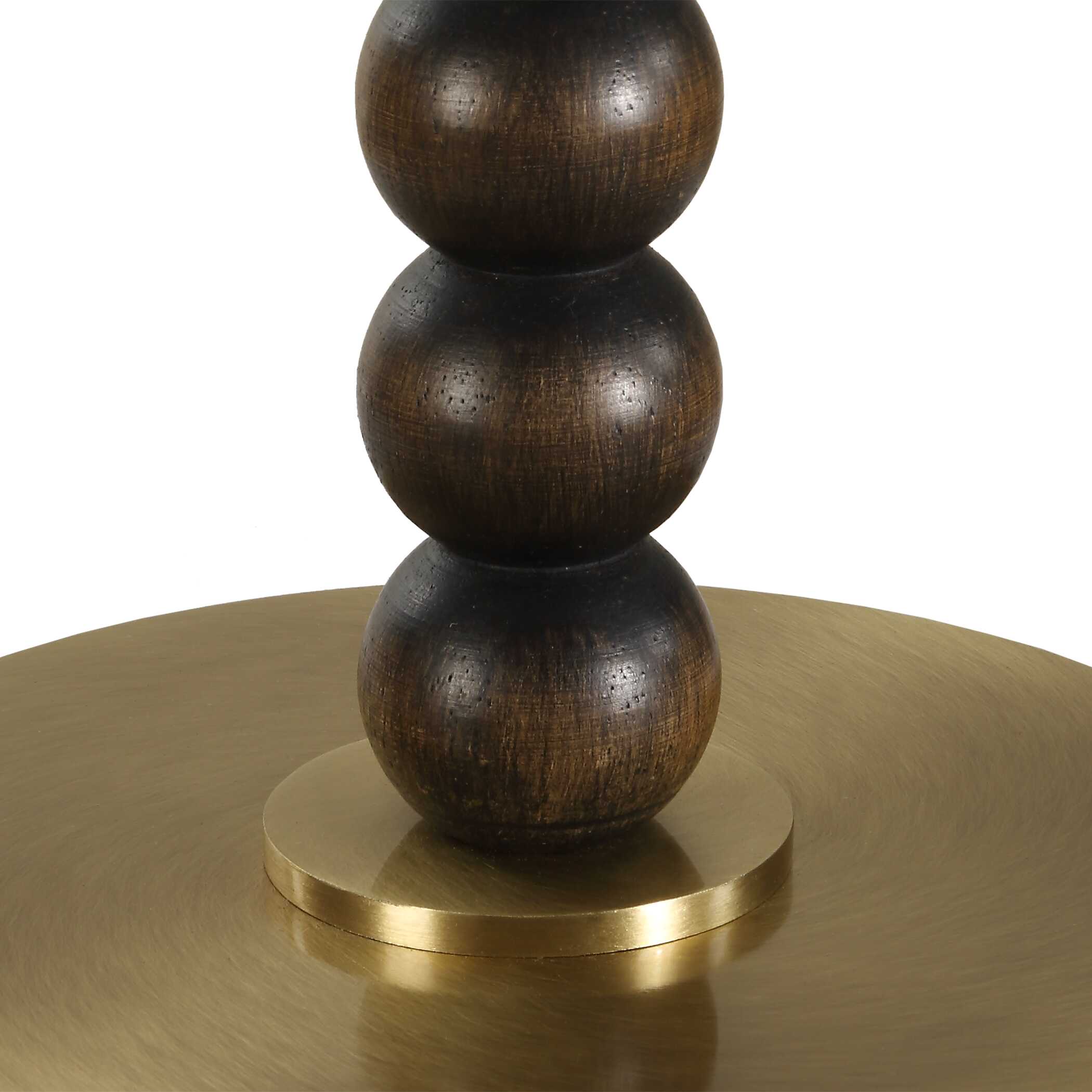 Gallus Wood Spheres Table Lamp - Image 6
