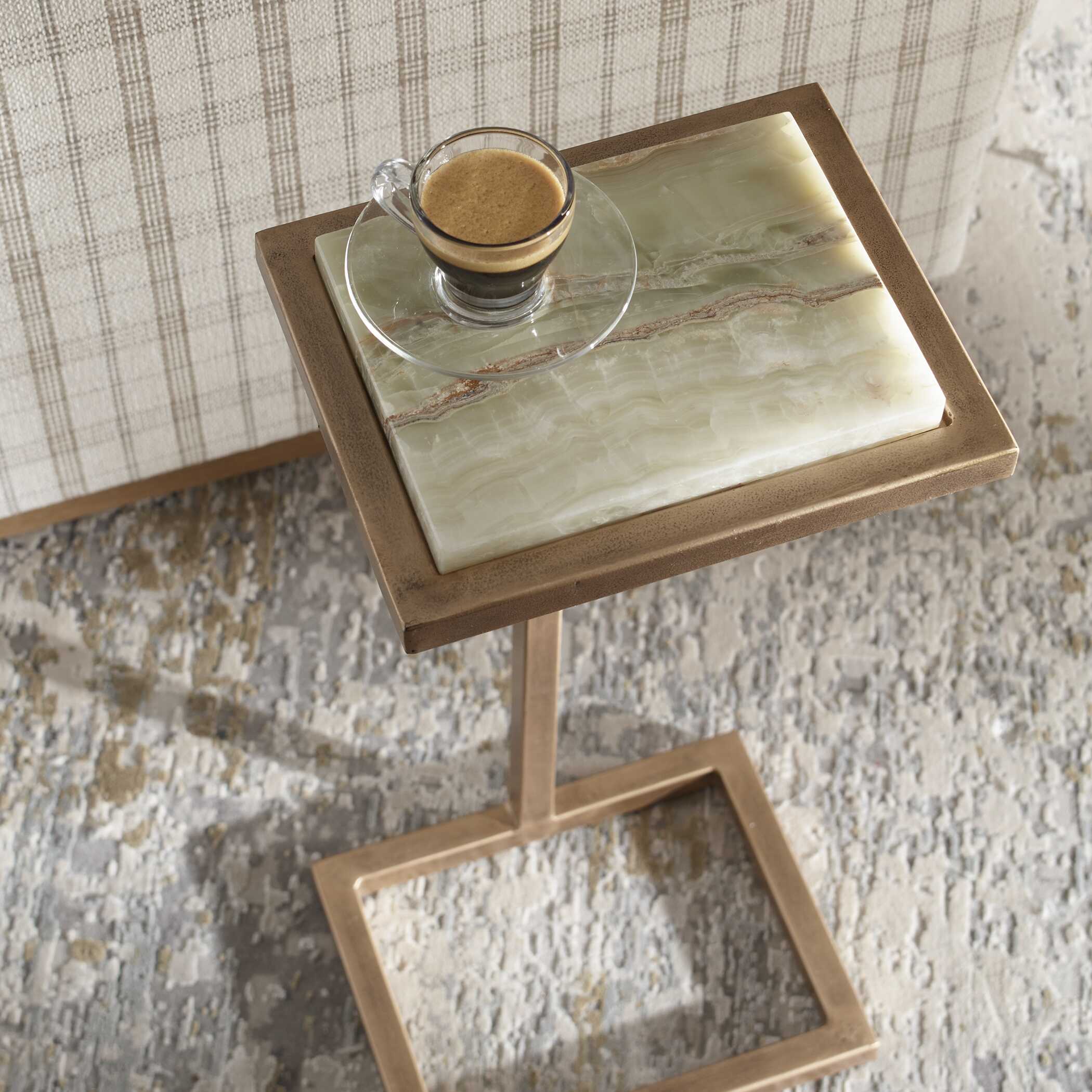 Gamora Marble Drink Table - Image 4