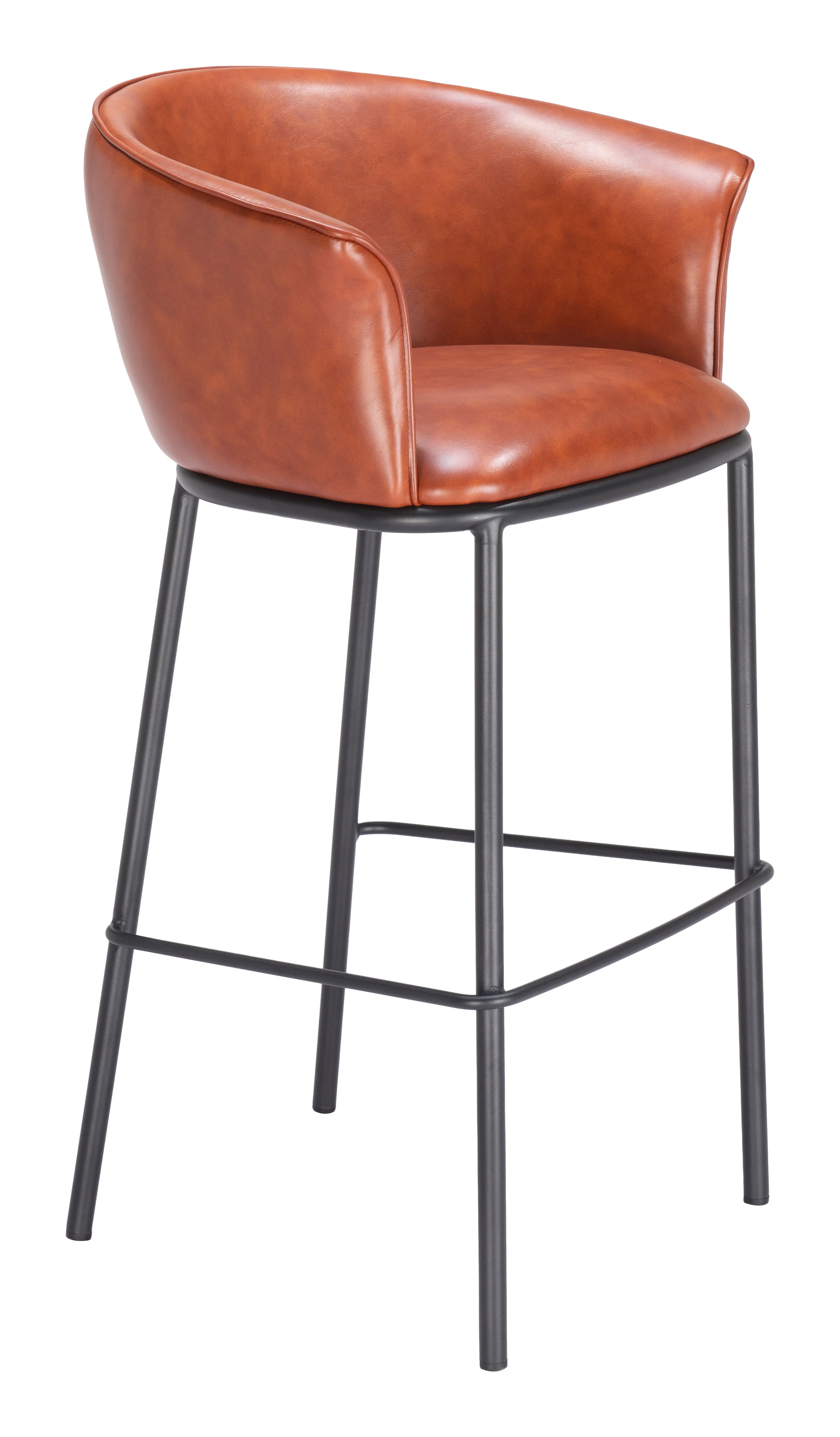 Garston Barstool Brown - Image 6