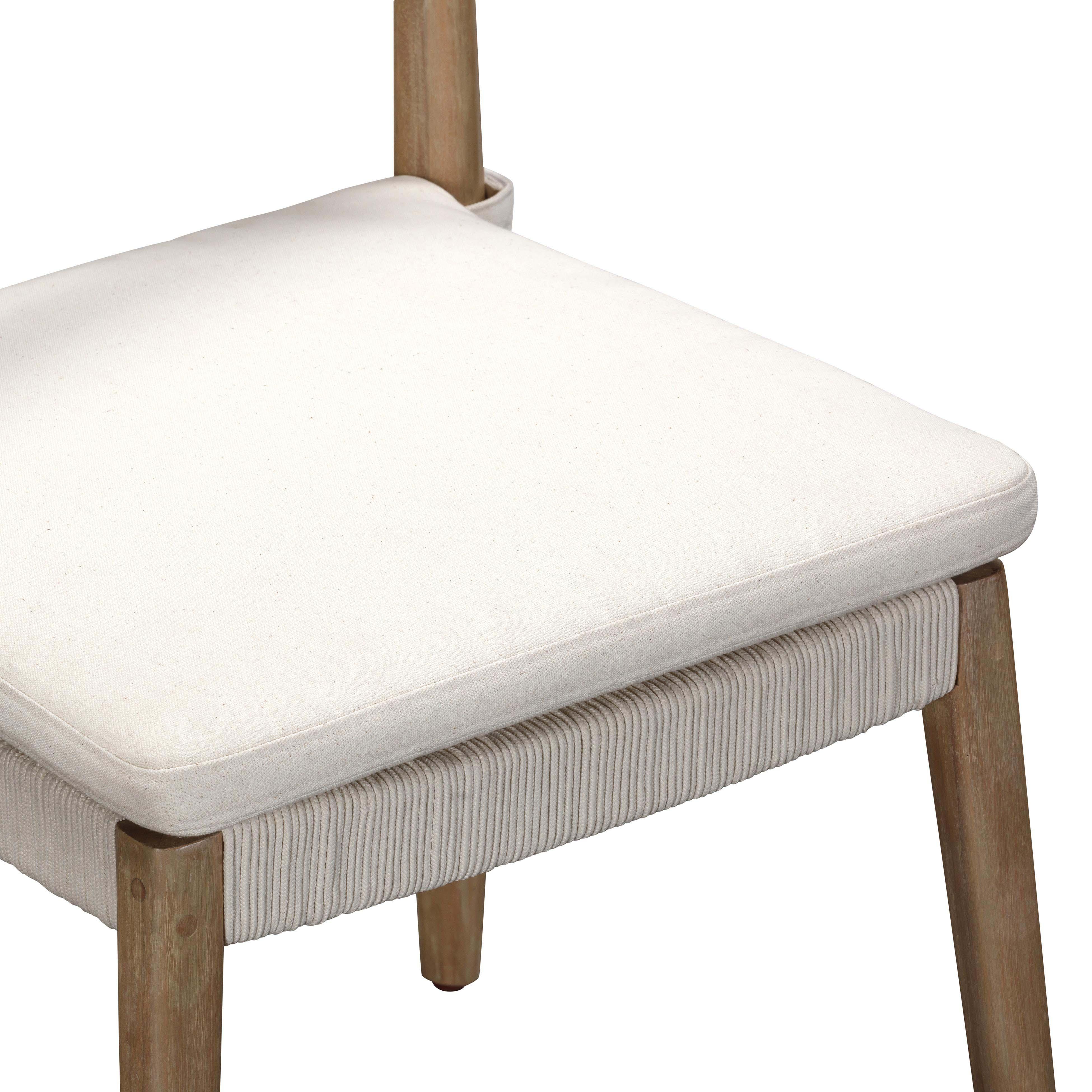 Gata Cream Outdoor Dining Chair - Image 7
