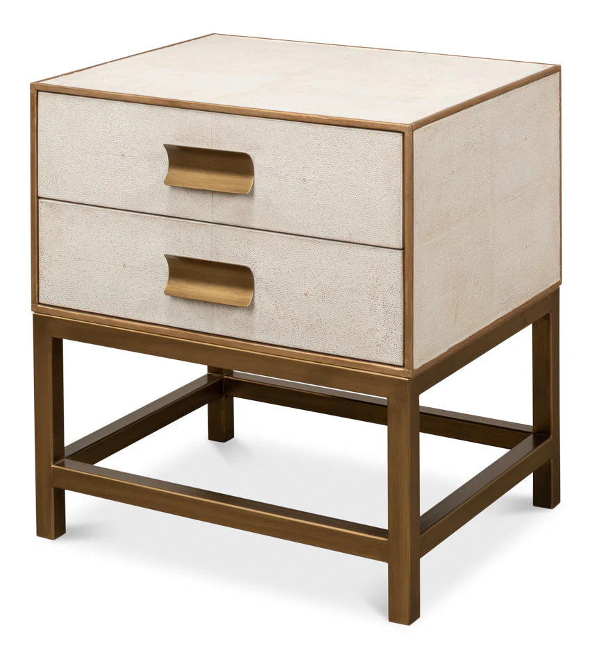 Gideon Shagreen Side Table - Image 7