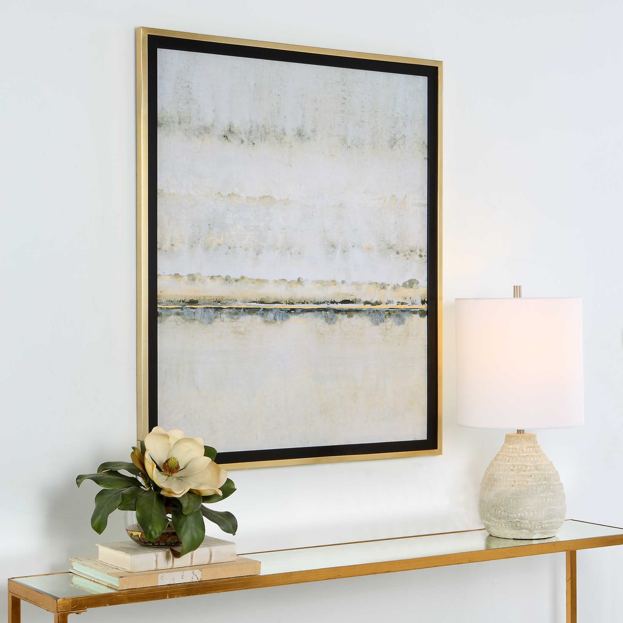 Gilded Horizon Framed Print - Image 3