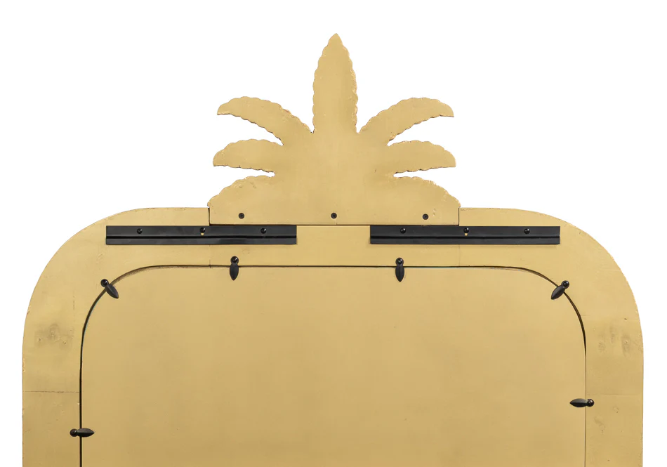Gilded Pineapple Crest Mirrior - Image 4