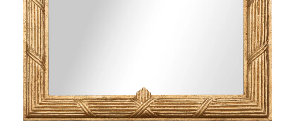 Gilded Pineapple Crest Mirrior - Image 7