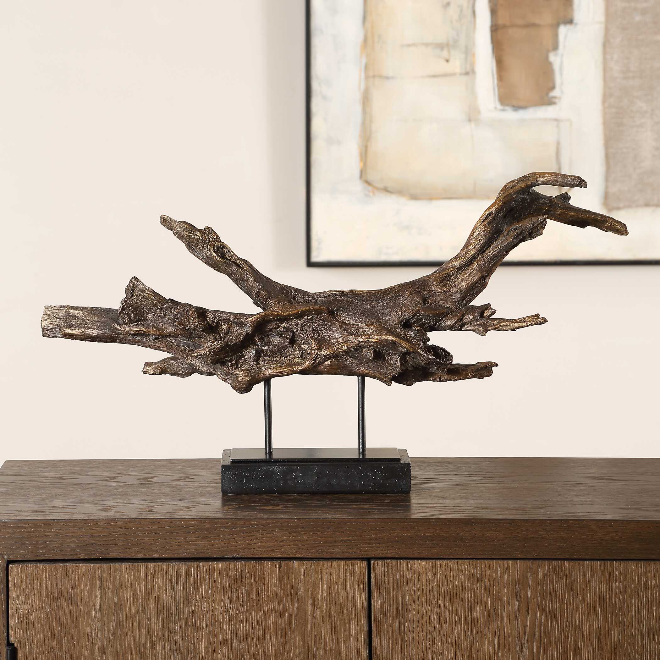 Gilded Sculpture Branch - Image 2