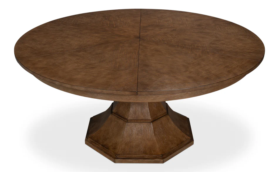 Giselle Jupe Dining Table, Lg, Lt Mink - Image 8