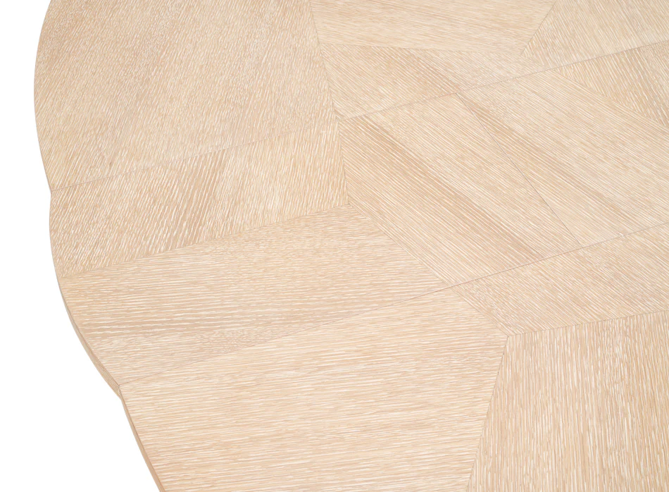 Giselle Jupe Table,Large,Bleached Oak - Image 4