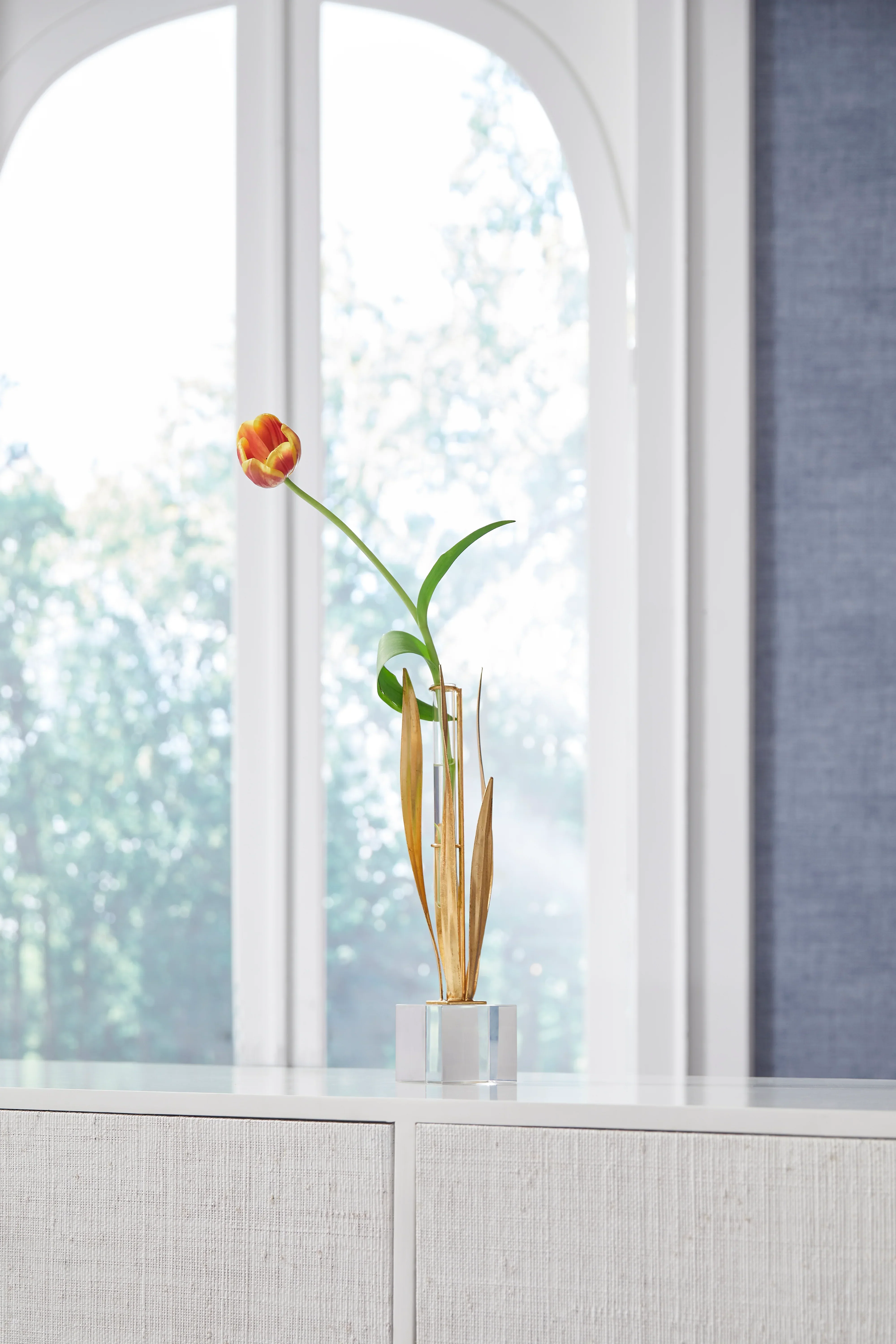 Gold Leaf Vase - Image 6