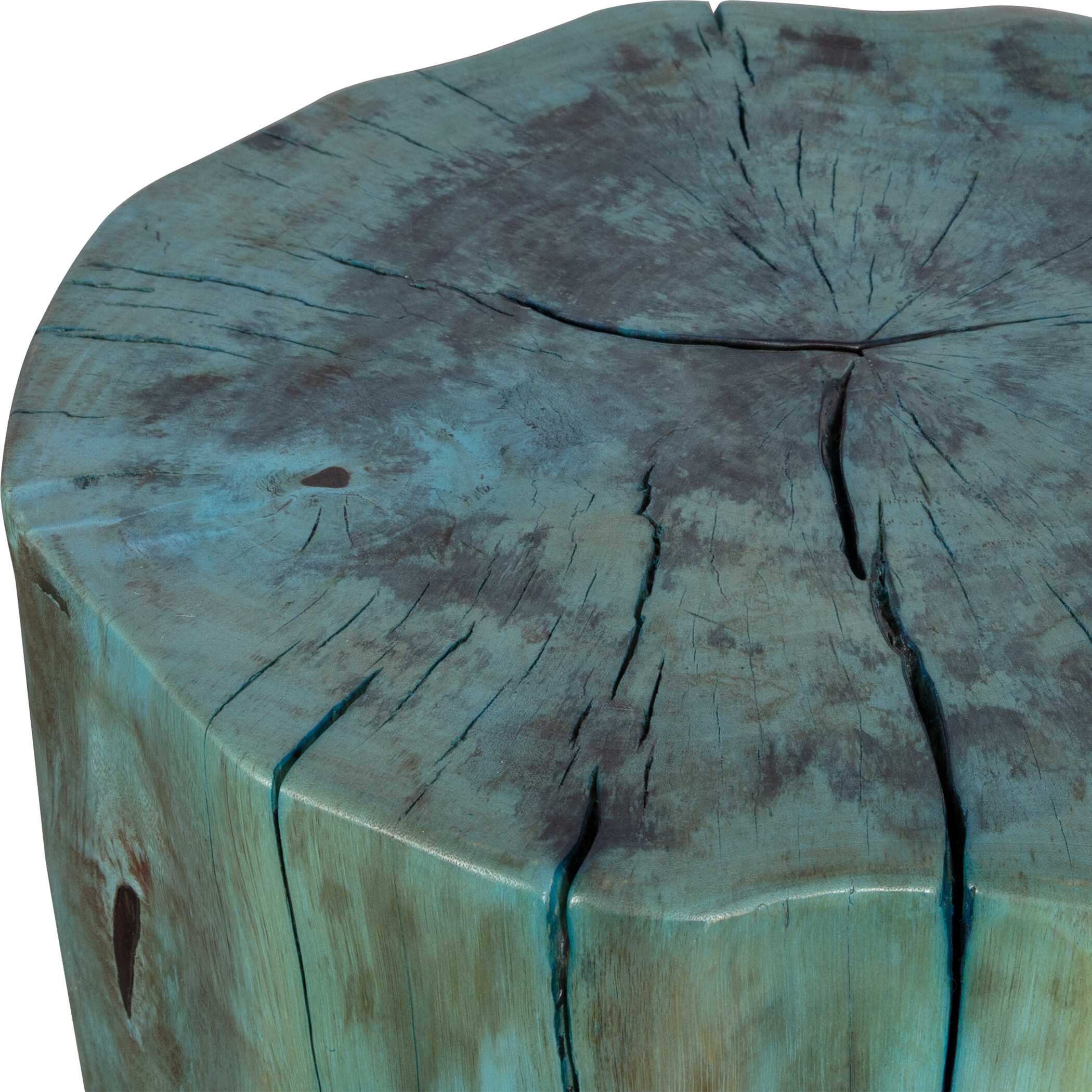 Habitat Blue Accent Stool - Image 4