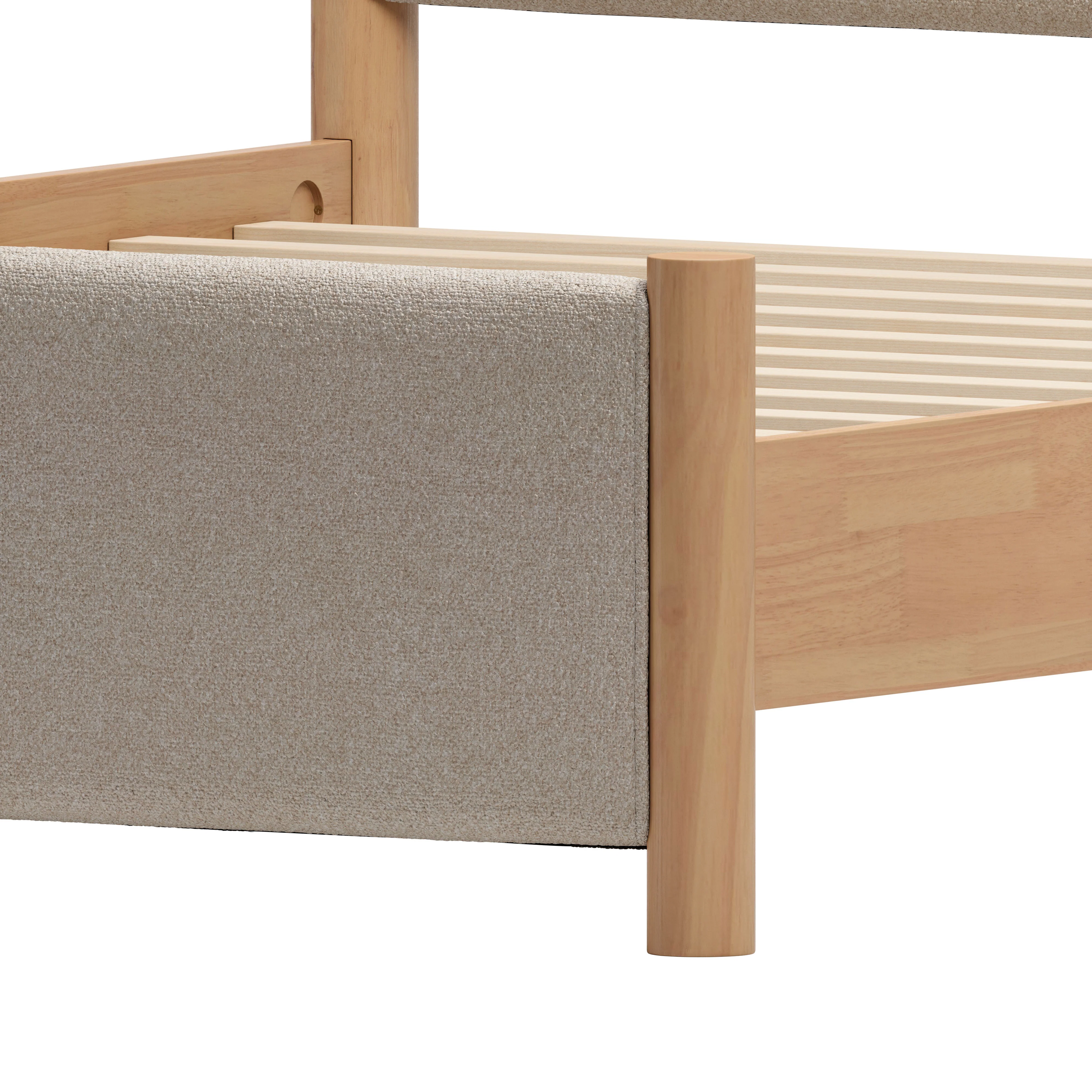 Hadi King Bed Beige & Natural - Image 6