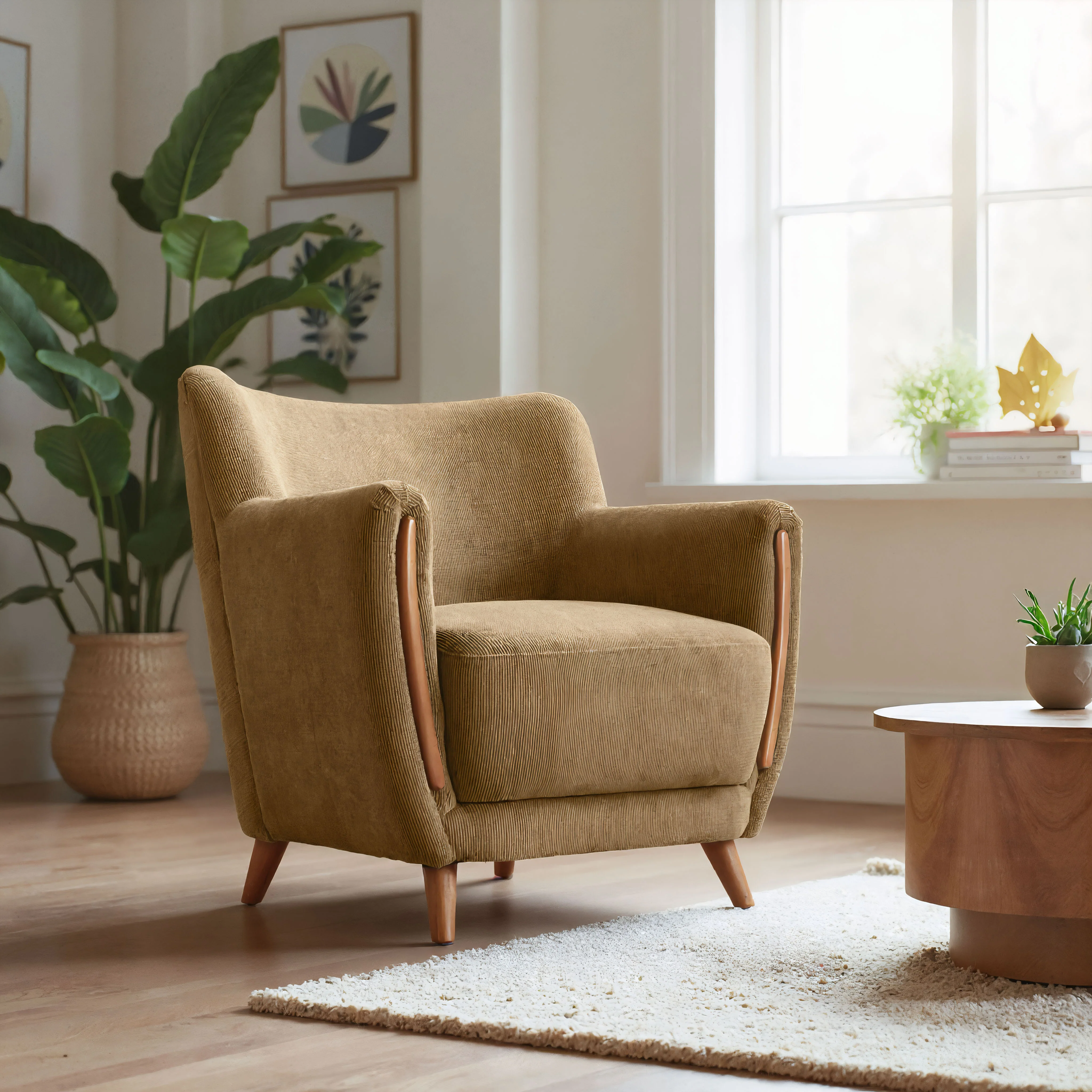 Hako Accent Chair Olive Green - Image 8