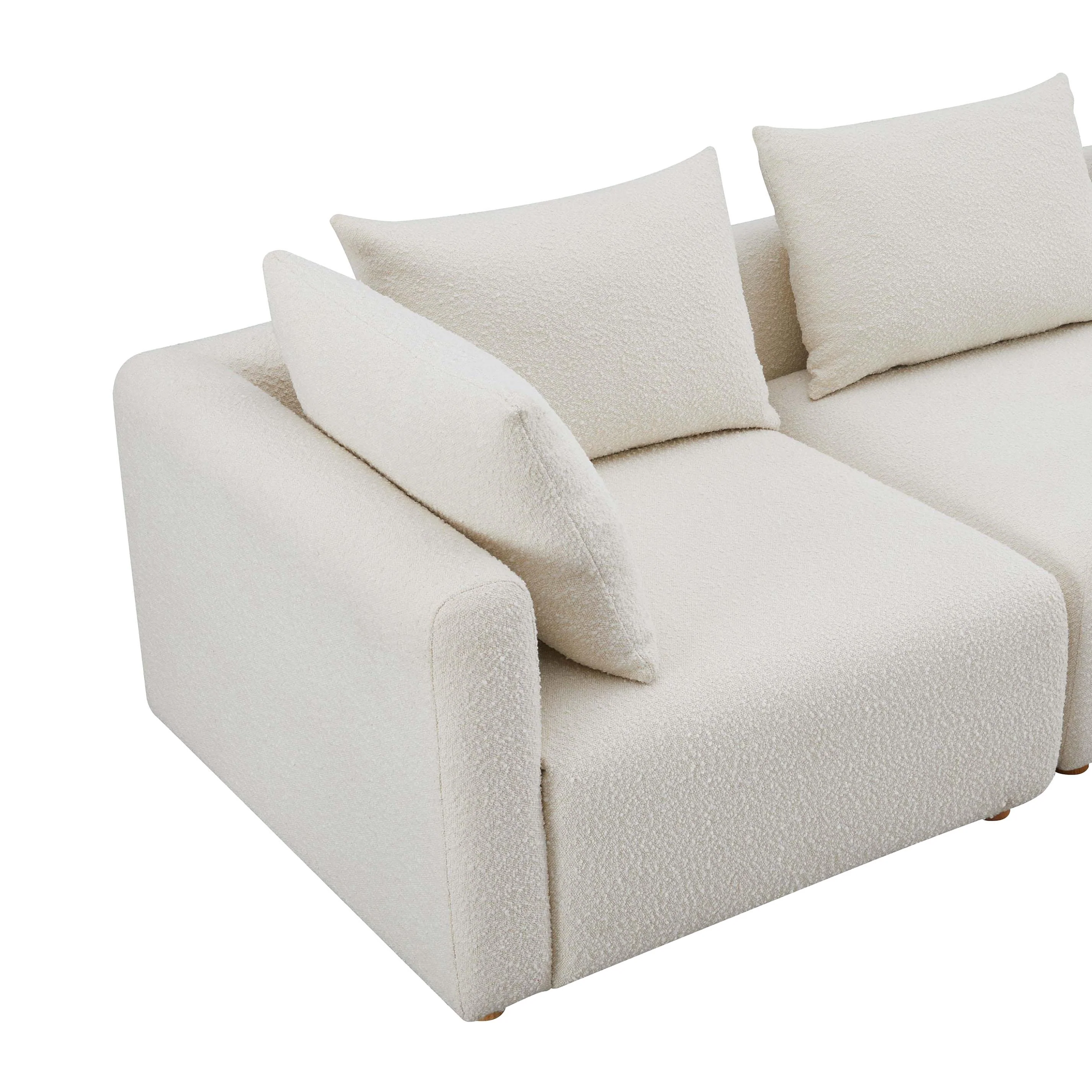 Hangover 5-Piece Modular L-Sectional - Image 4