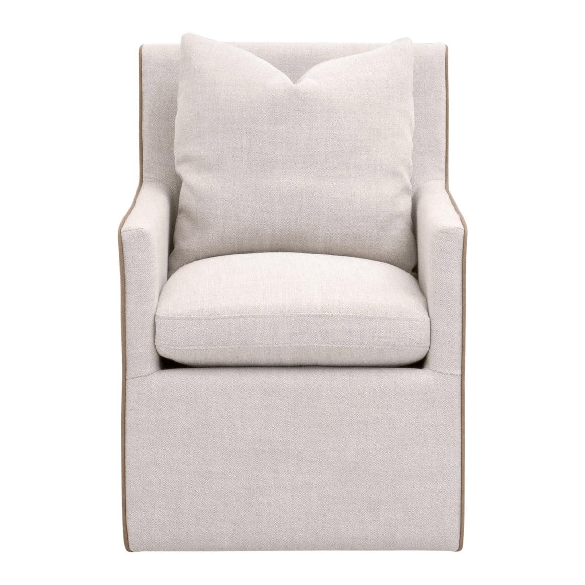 Harmony Arm Chair With Casters - Set of 2 - Image 2