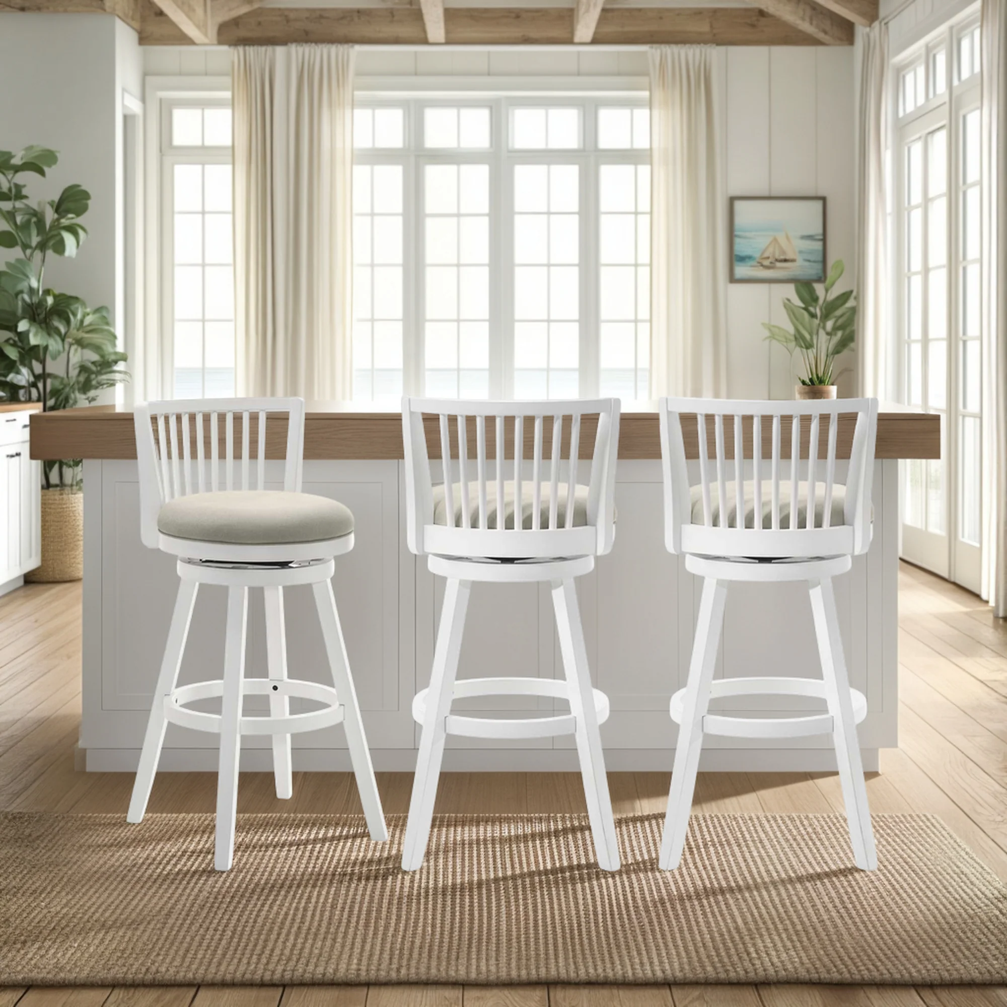 Harper 30" Barstool - Set of 2 - Image 9