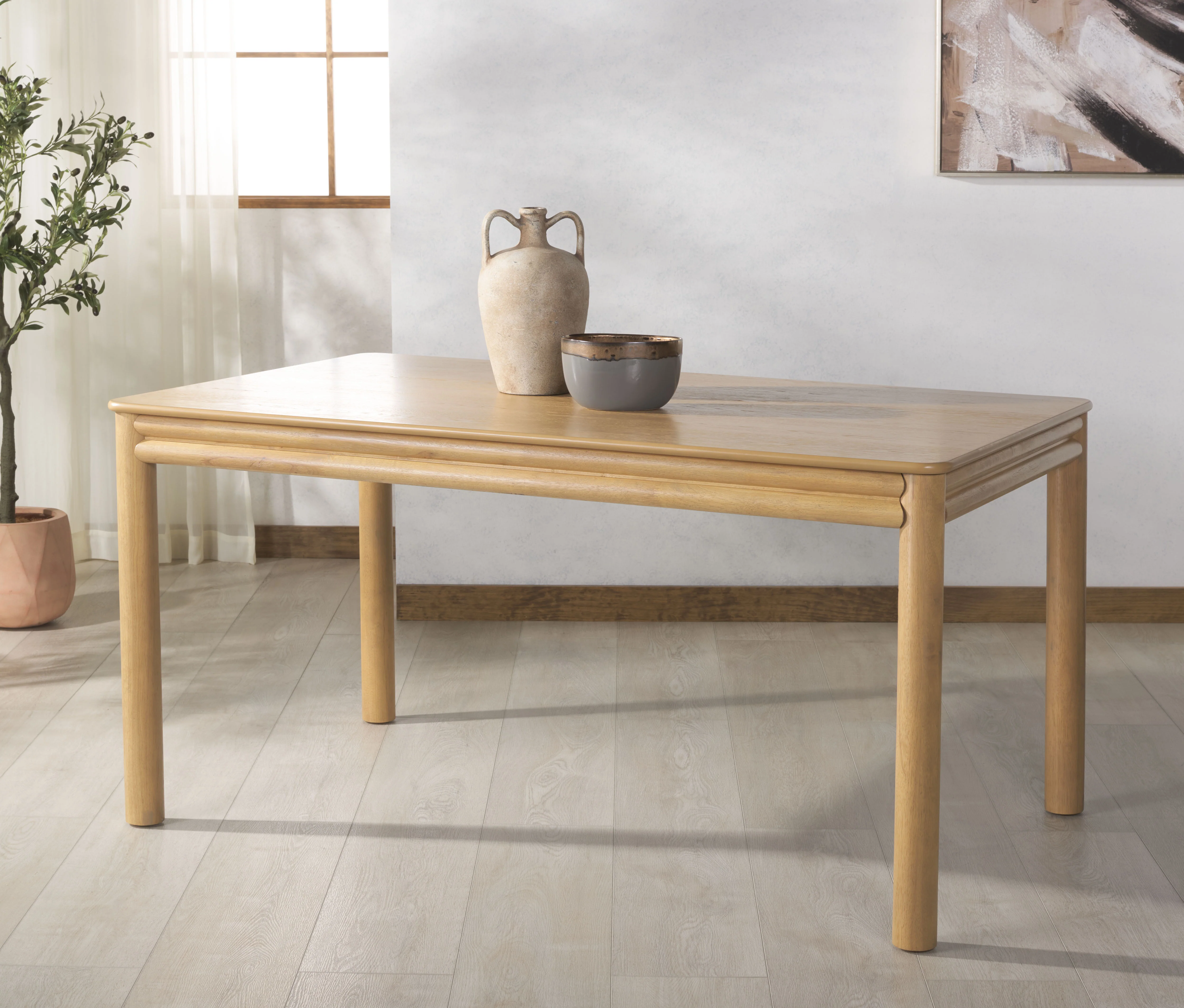 Harriette 60" Rectangle Dining Table - Image 2