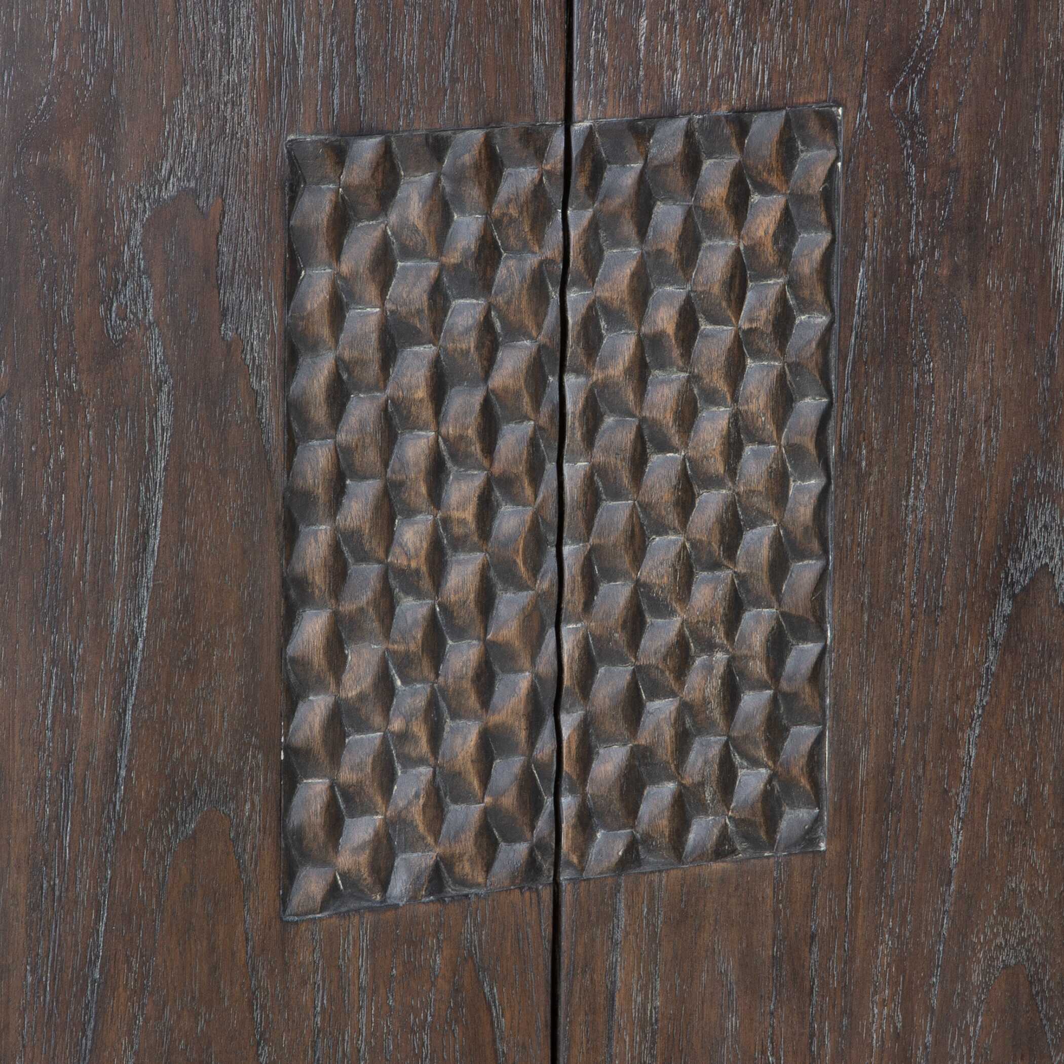 Hausen 2 Door Mid-Century Cabinet - Image 8