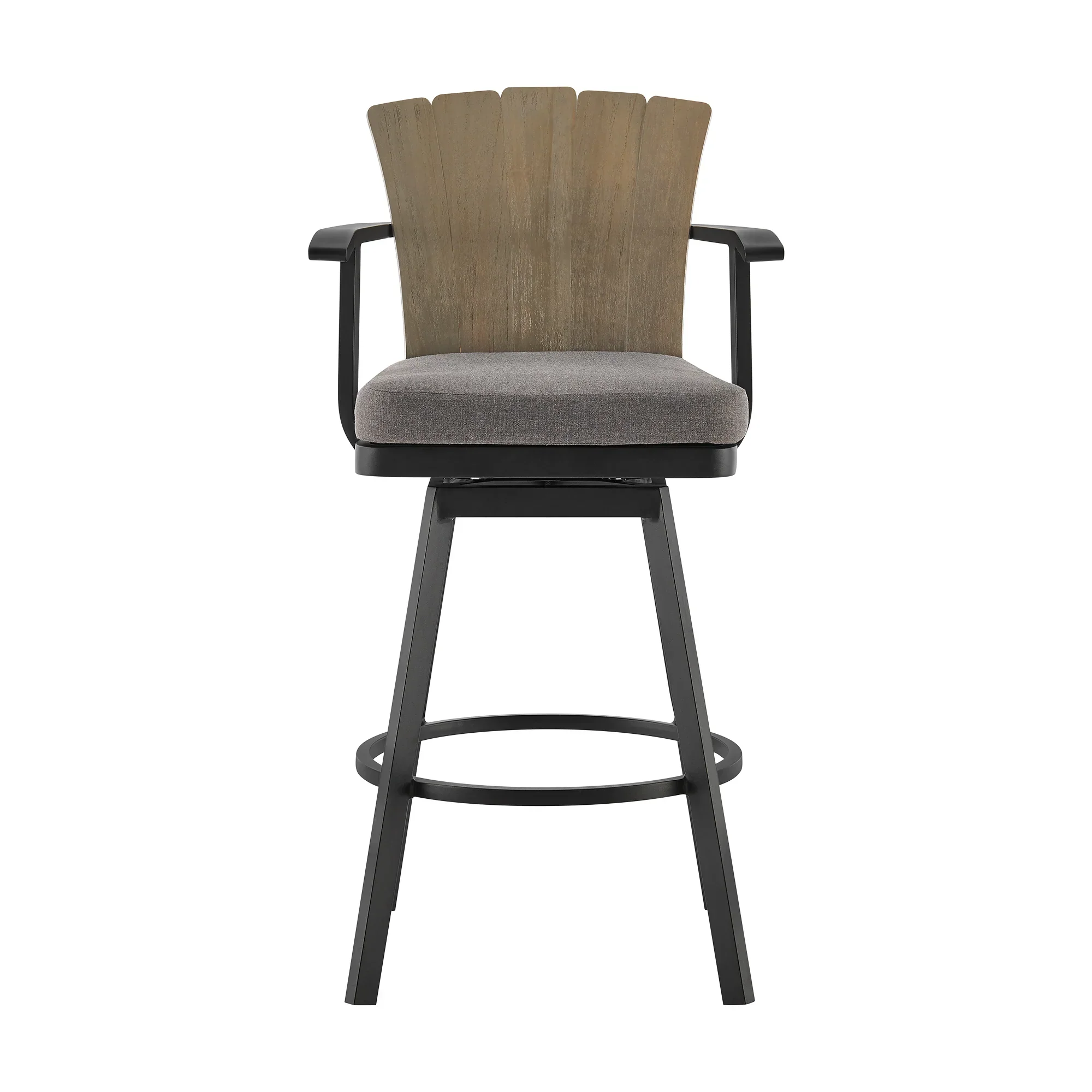 Hazel Outdoor Barstool - Set of 2 - Image 9