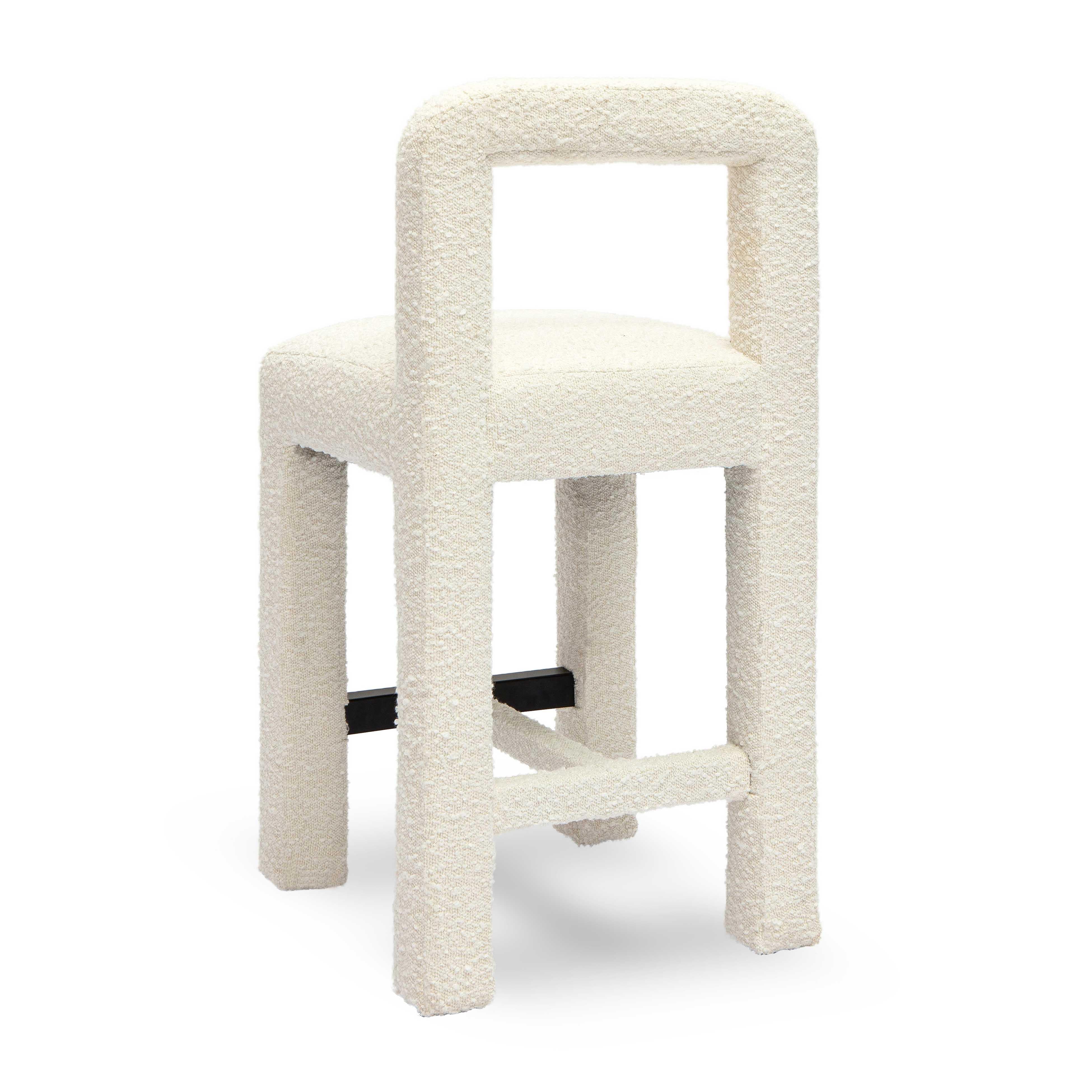 Hazel Performance Boucle Counter Stool - Image 10