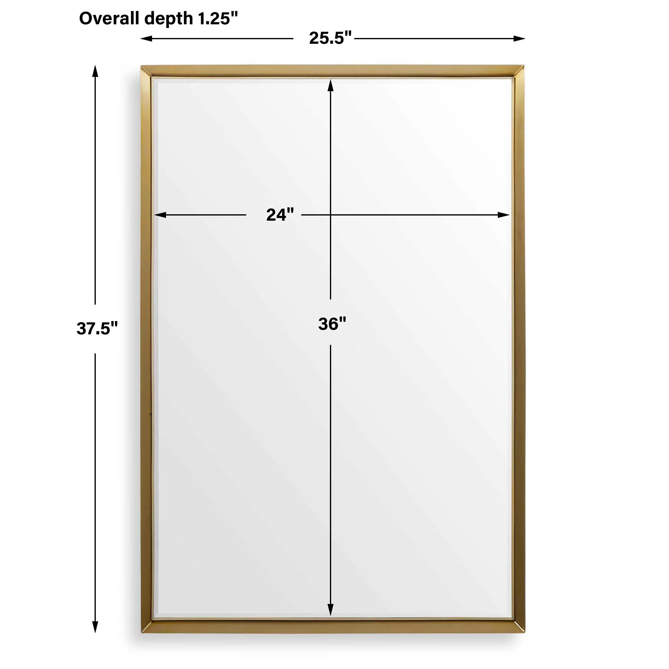 Heisler Brass Mirror - Image 5