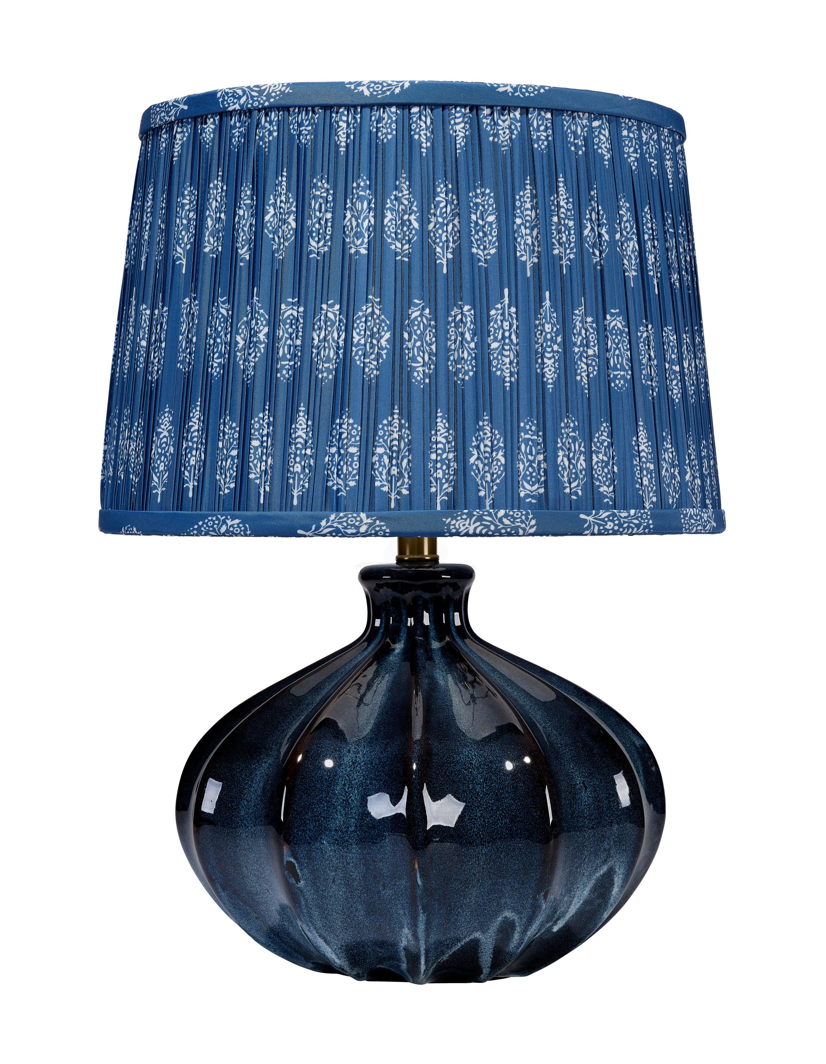 Hershey Ceramic Table Lamp with Cotton Shade