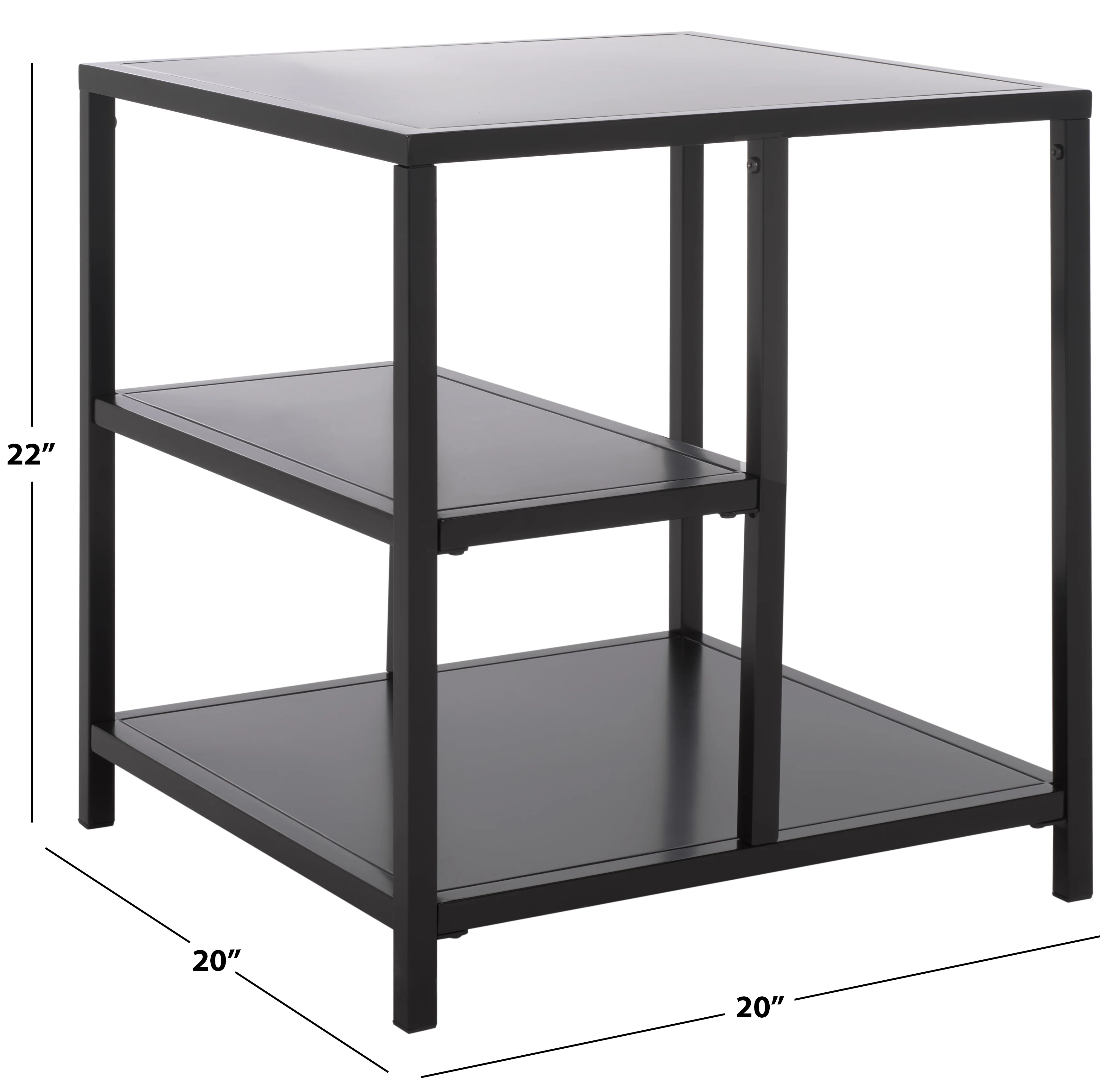 Hodge Metal 3 Shelf Accent Table - Image 7