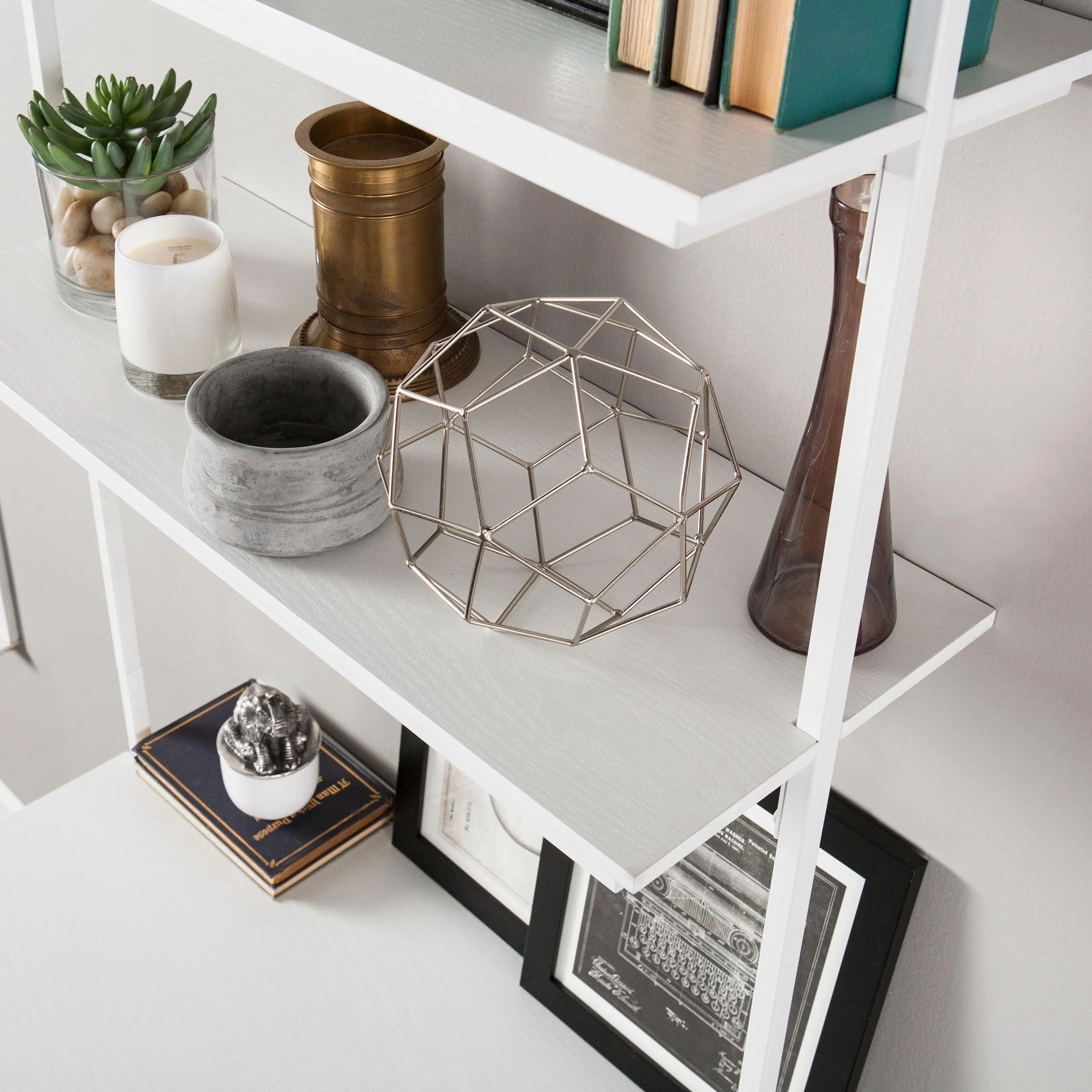 Holly & Martin Haeloen Wall Mount Desk - White - Image 9