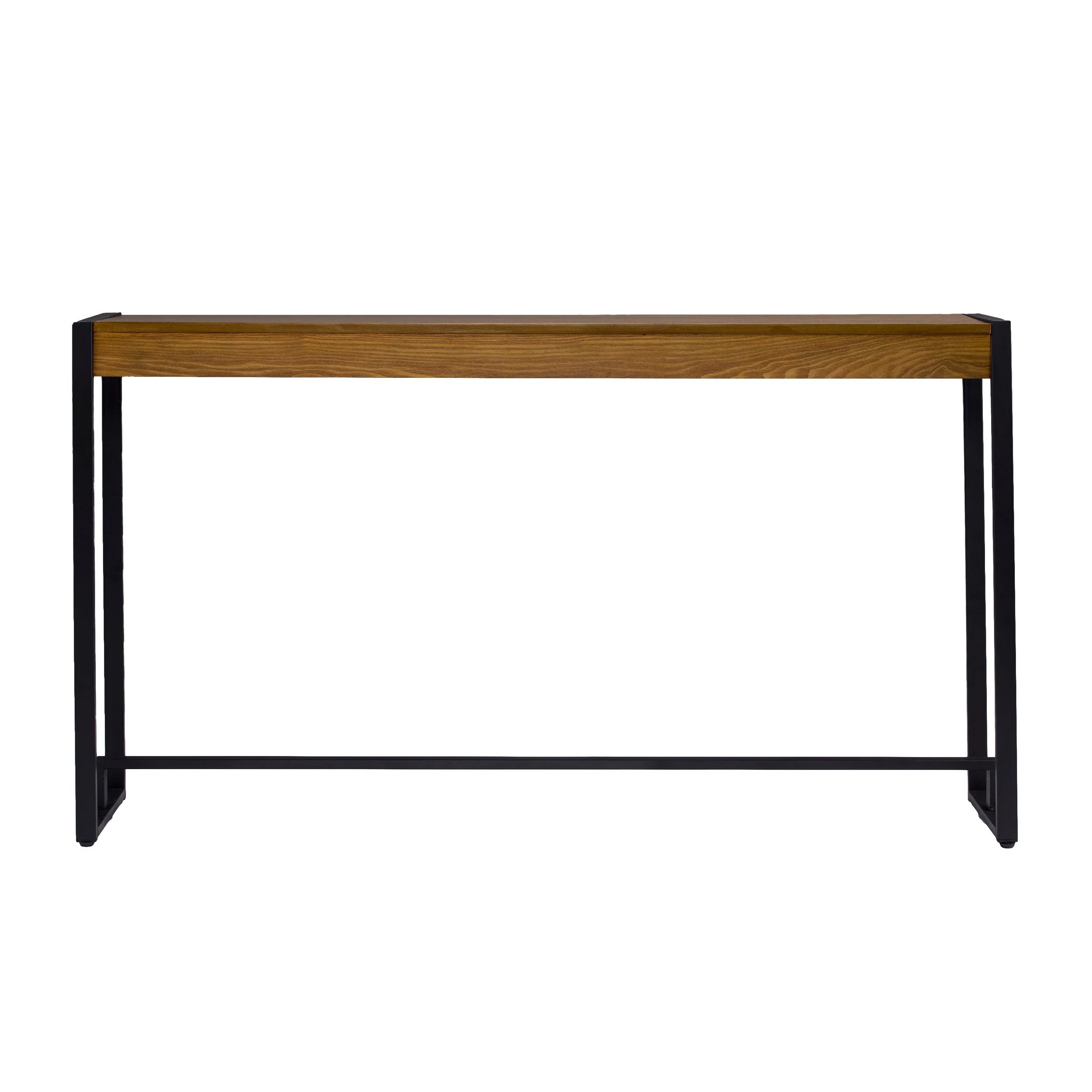 Holly & Martin Macen Console - Weathered Gray Oak w/ Black - Image 3